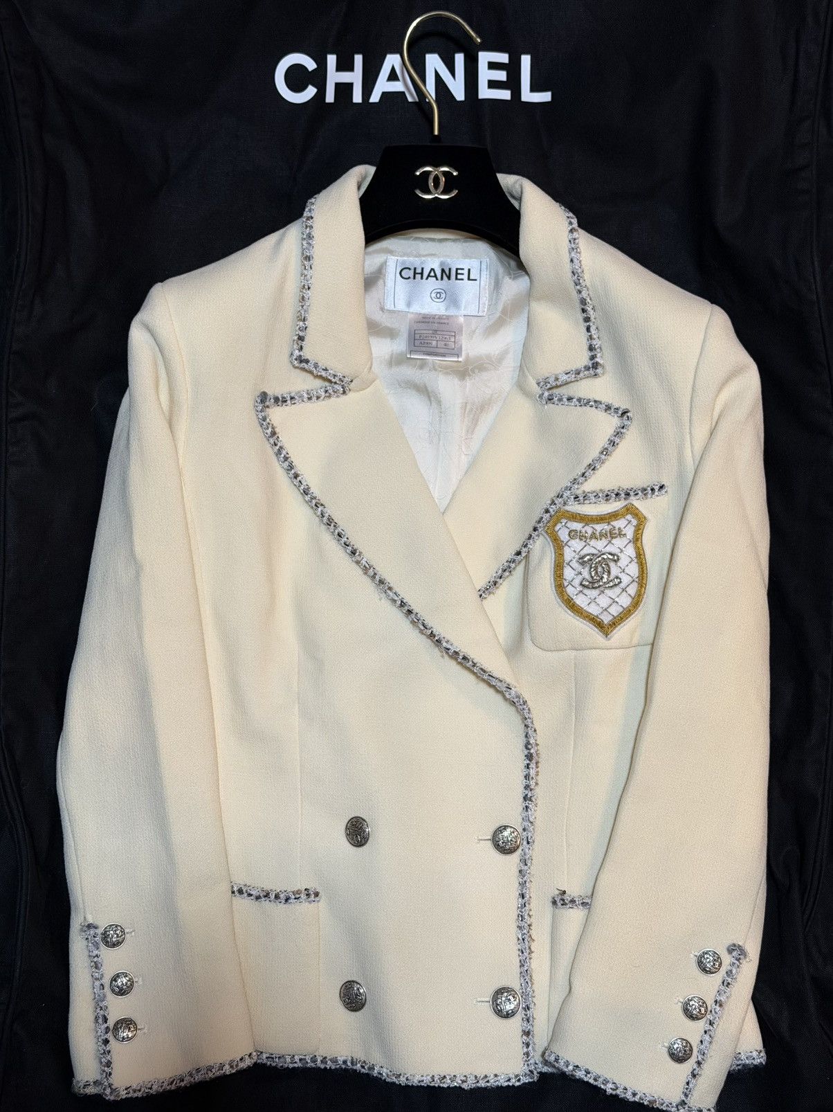 Chanel 2005 Rare Chanel “The Devil Wears Prada” Wool Jacket Size M / US 6-8 / IT 42-44 - 1 Thumbnail