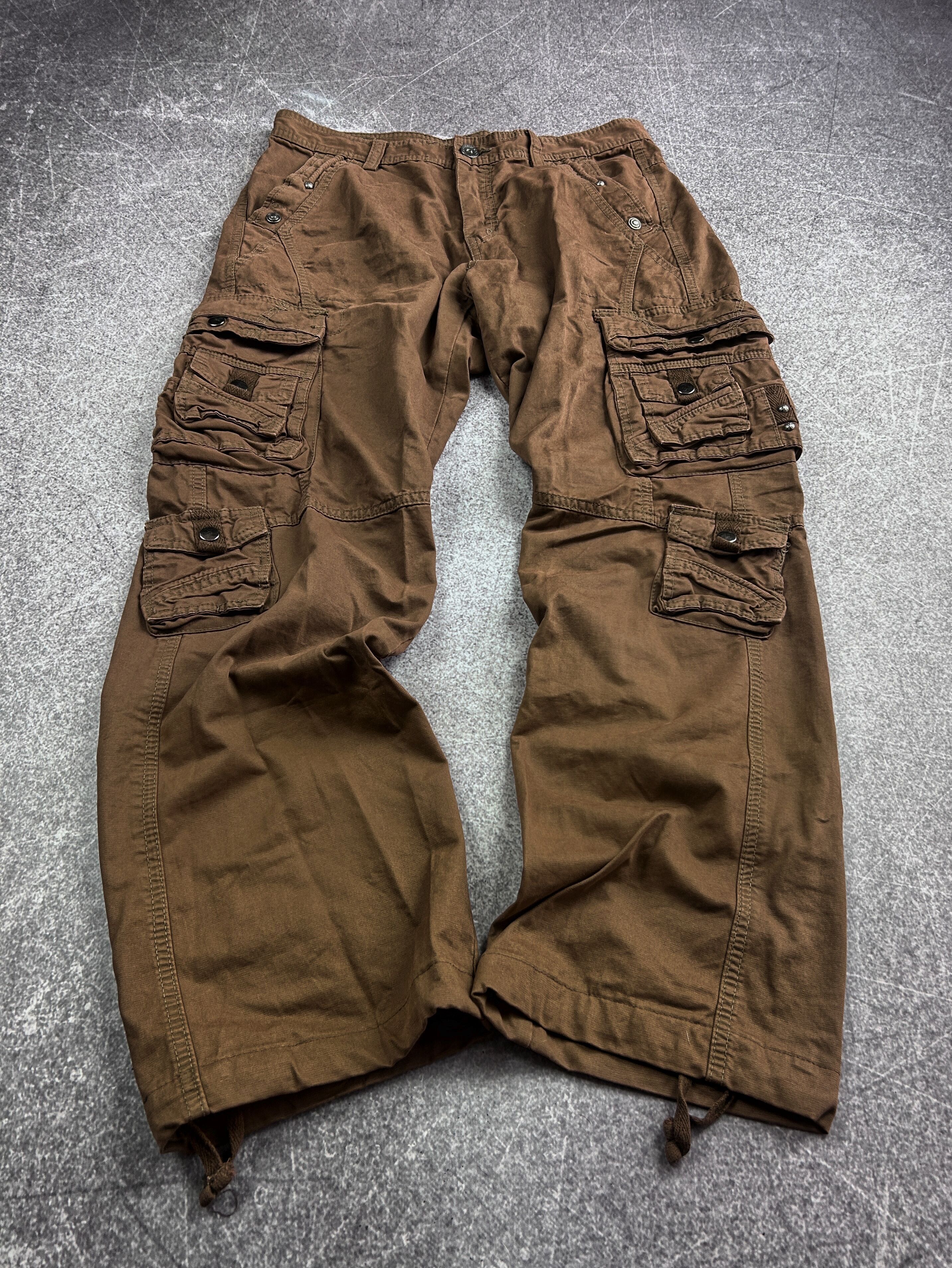 Vintage VINTAGE 💥HYSTERIC GLAMOUR STYLE CARGO JEANS 90S Size US 32 / EU 48 - 1 Thumbnail