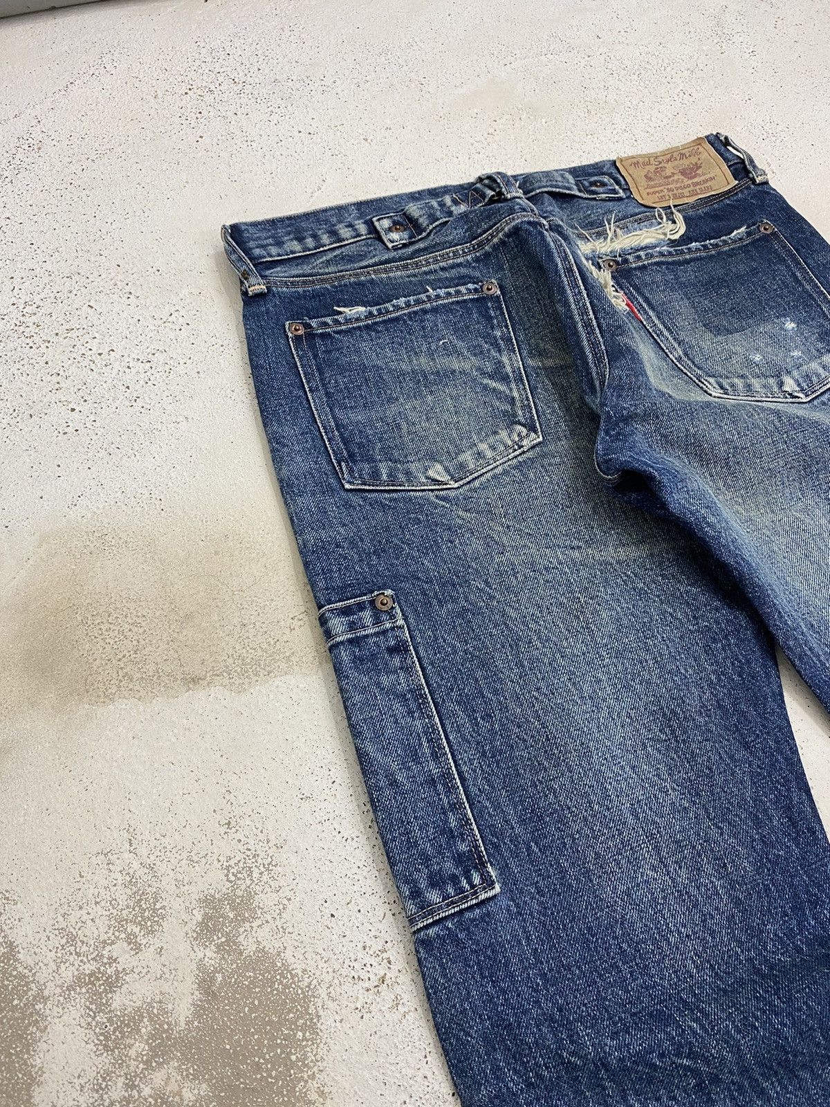 If Six Was Nine Rna Slang Inc Japan Selvedge Dirty Mud Washed Wax Pocket Size US 31 - 8 Thumbnail