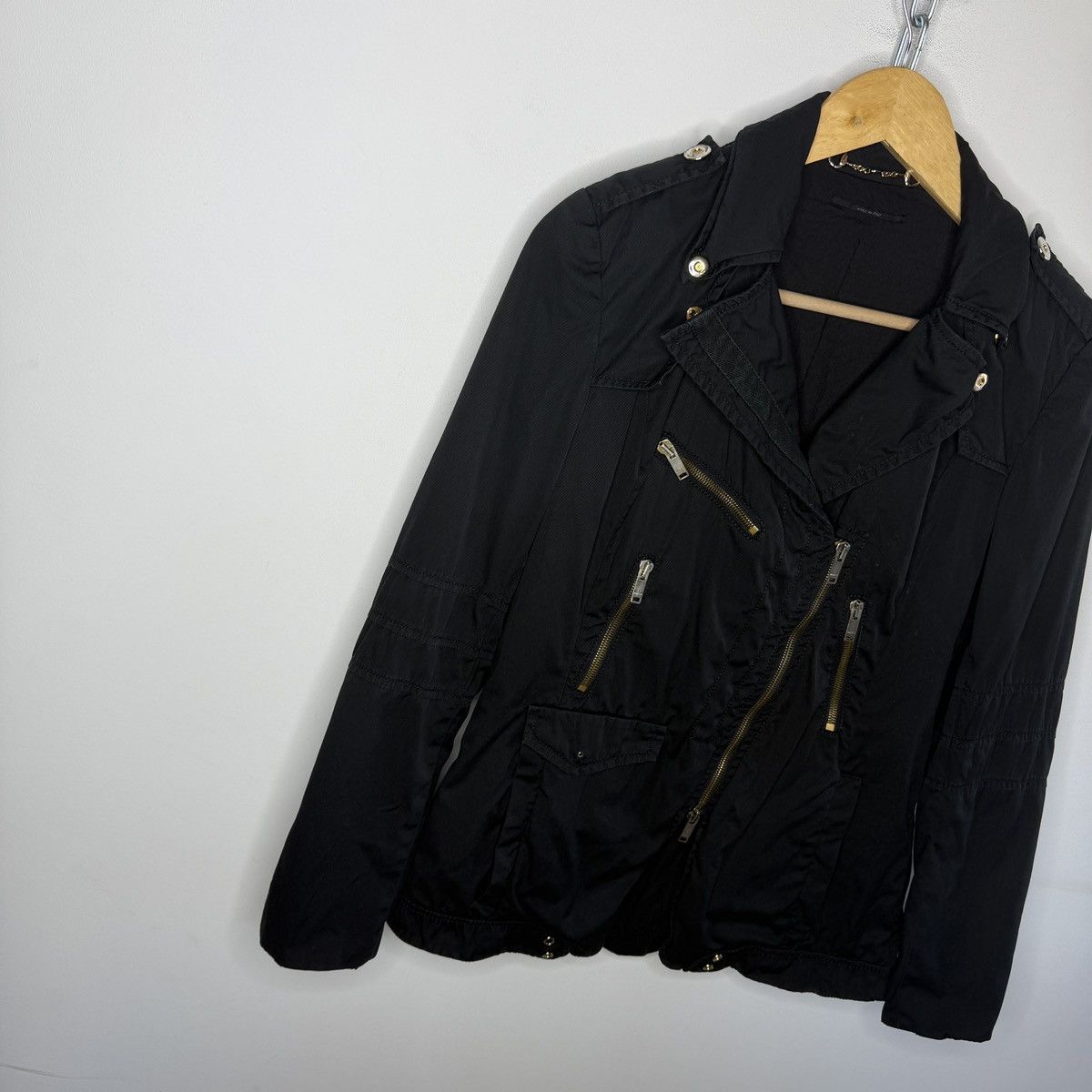 Gucci Original Gucci Woman Biker Style Trench Jacket 38 (M) Size M / US 6-8 / IT 42-44 - 3 Thumbnail
