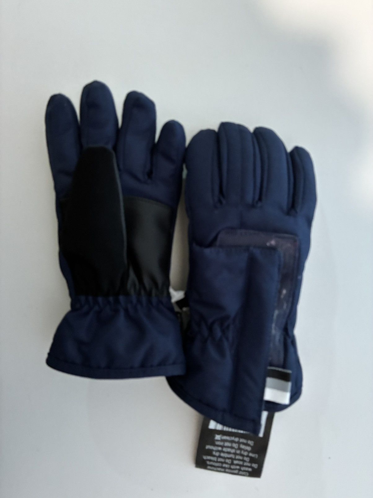 Other Crane Navy blue ski gloves with thumb pocket Size ONE SIZE - 2 Thumbnail