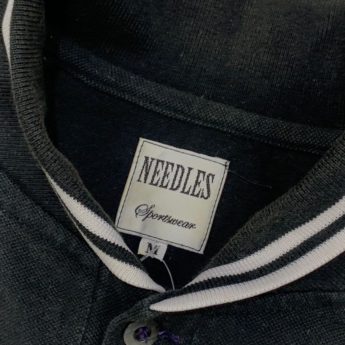 Needles 90s Needles Nepenthes Twin Tipped Shawl Collar Polo Shirt Size US M / EU 48-50 / 2 - 5 Thumbnail