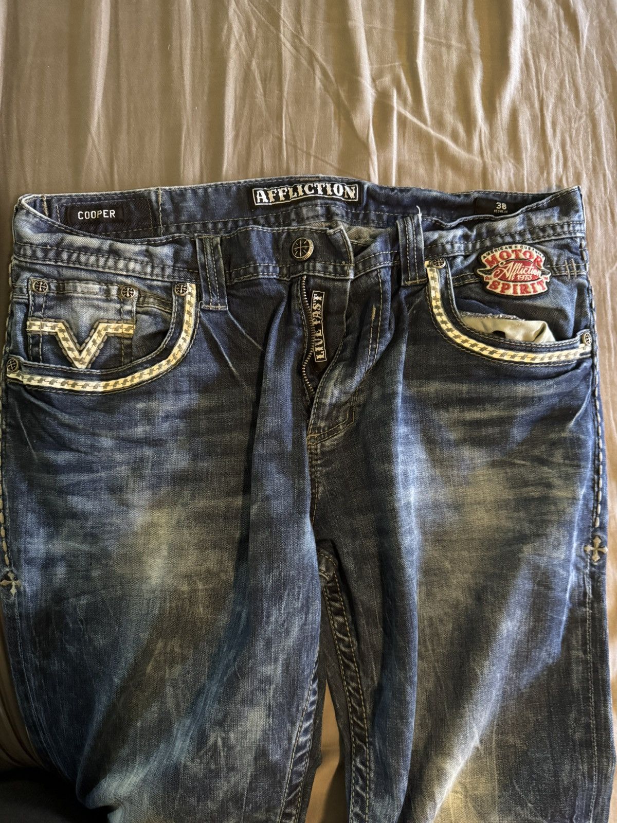 Affliction AFFLICTION 1973 PANTS Size US 38 / EU 54 - 3 Thumbnail