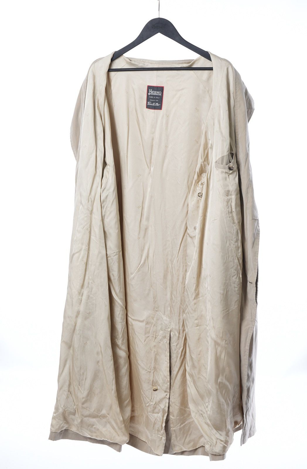 Herno HERNO Vintage Made in Italy Light Cotton Trench Coat Size US XL / EU 56 / 4 - 7 Thumbnail