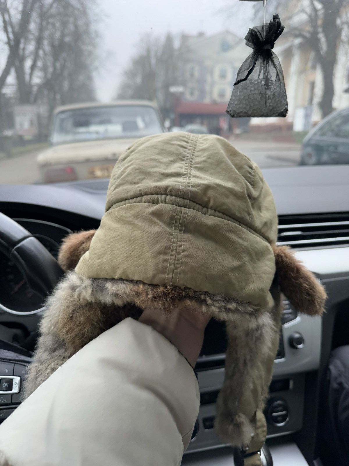 Hysteric Glamour Crazy Y2k Mohair Fuzzy Hat Ushanka Punk Winter Size 32 - 8 Thumbnail