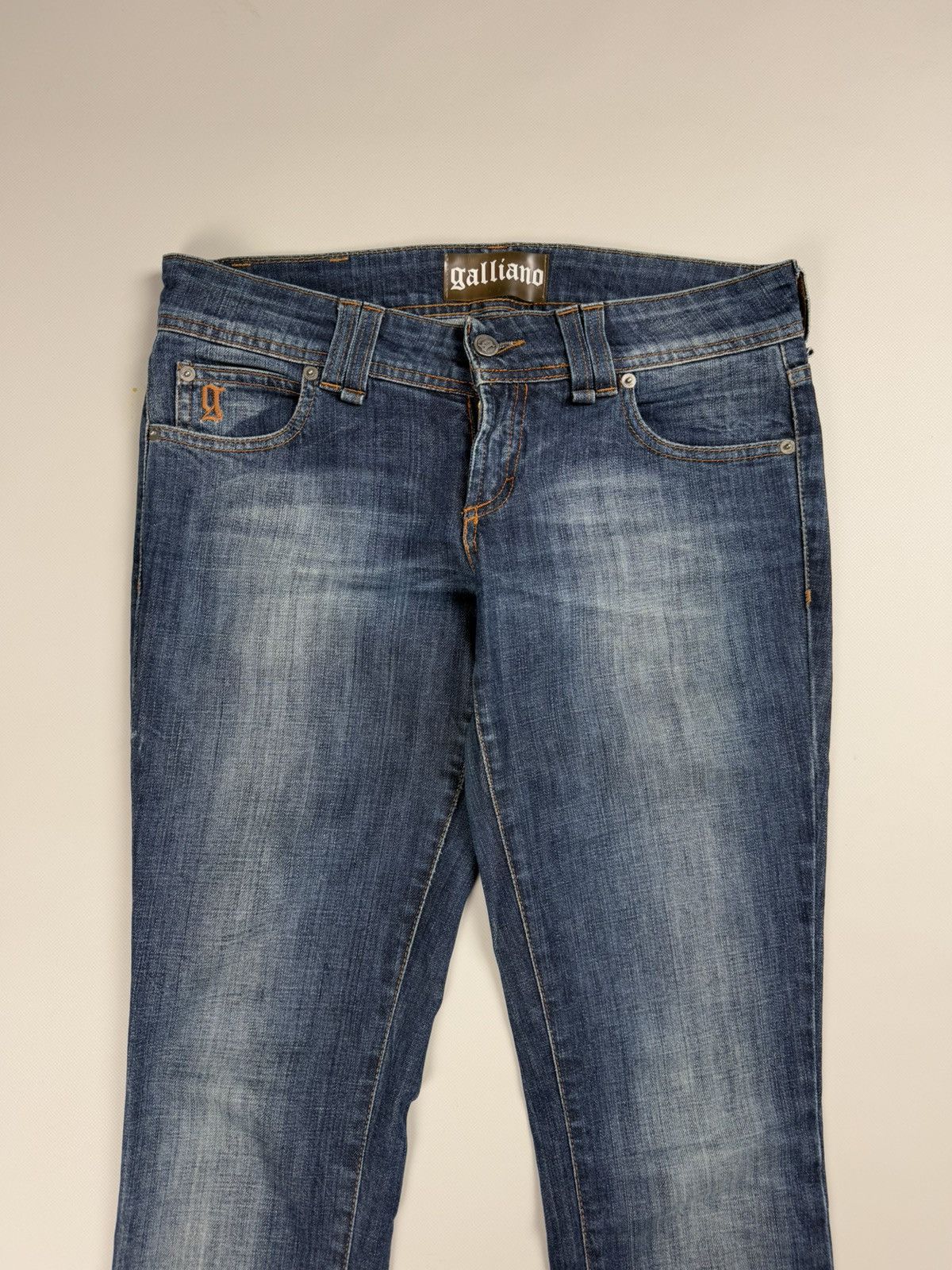 John Galliano Galliano Vintage Ladies Skinny Denim Jeans Size 29 / 43 Size 29" - 5 Thumbnail