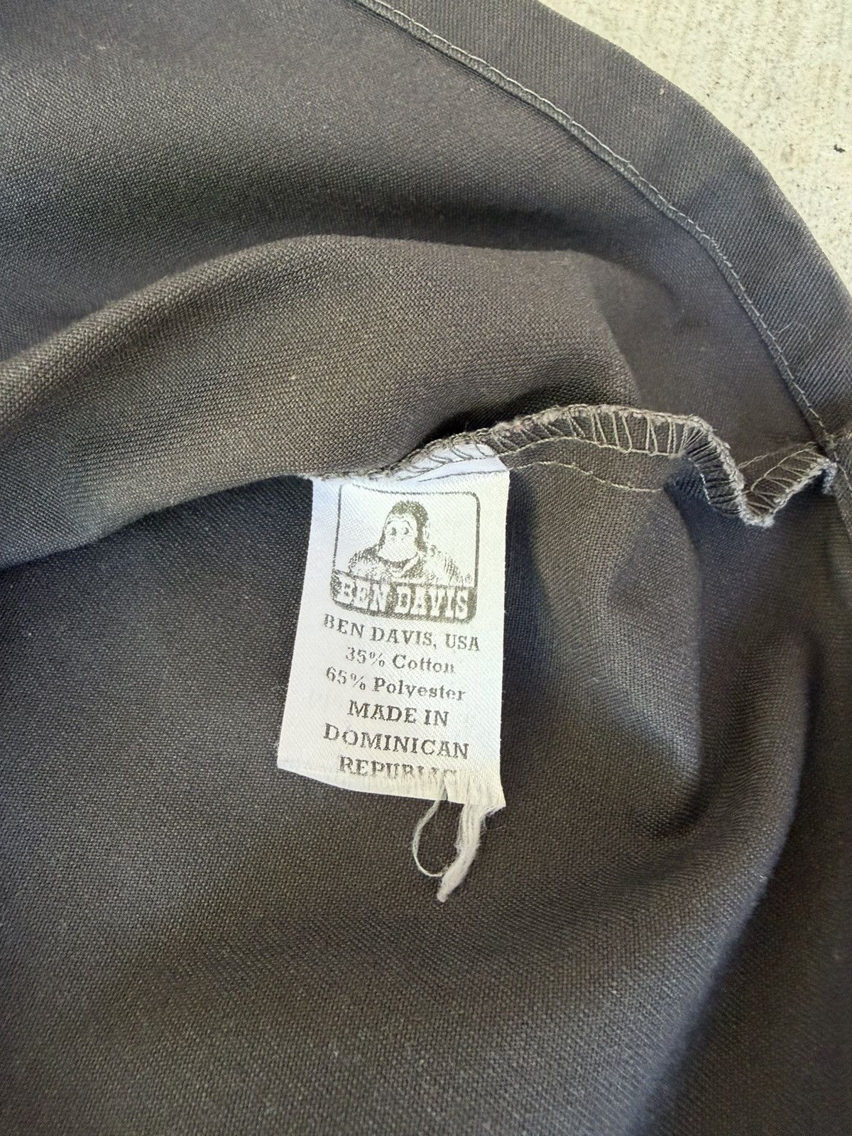 Ben Davis Ben Davis Workwear Quarter Zip Polo Short Sleeve Size US XL / EU 56 / 4 - 6 Thumbnail