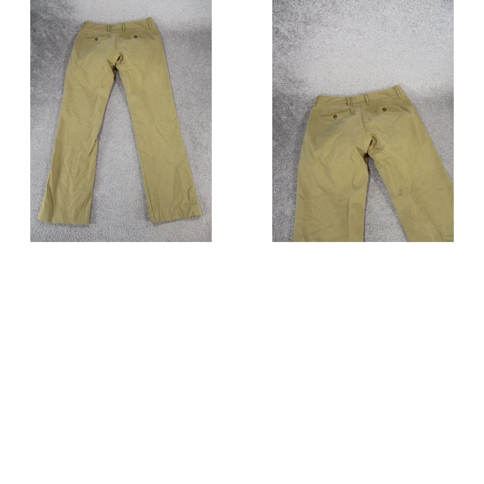 Bonobos Bonobos Dress Pants Mens 29 Khaki Cotton Slim Straight 29X29 Beige Flat Front Zip Size 29 City Preppy Mens Size US 29 - 9 Thumbnail