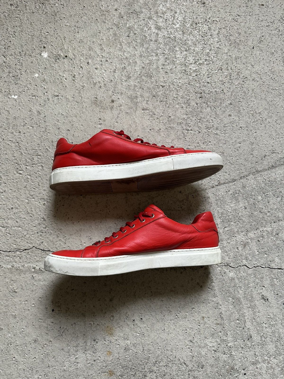 Philipp Plein Philipp Plein P18S red Rare Luxury Sneakers Size US 11.5 / EU 44-45 - 2 Thumbnail