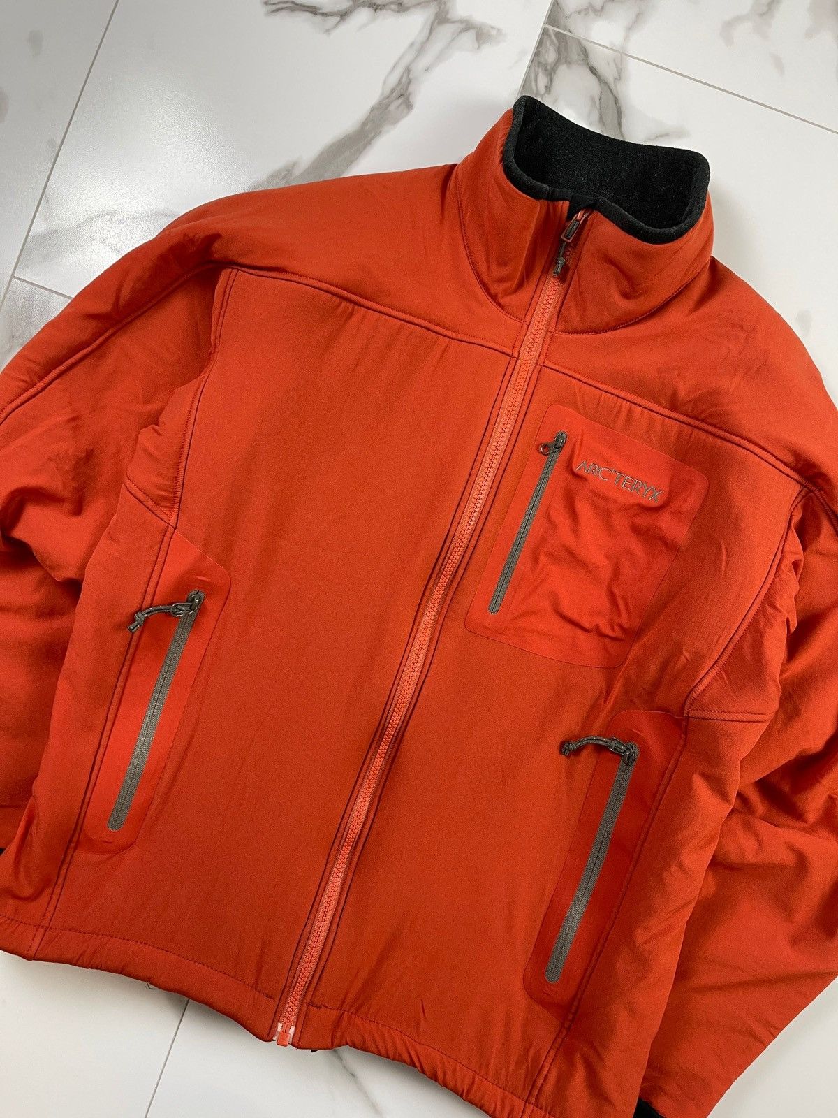 Arc'teryx 2000s Arc'teryx Softshell Fleece Cayenne Orange Size US M / EU 48-50 / 2 - 3 Thumbnail