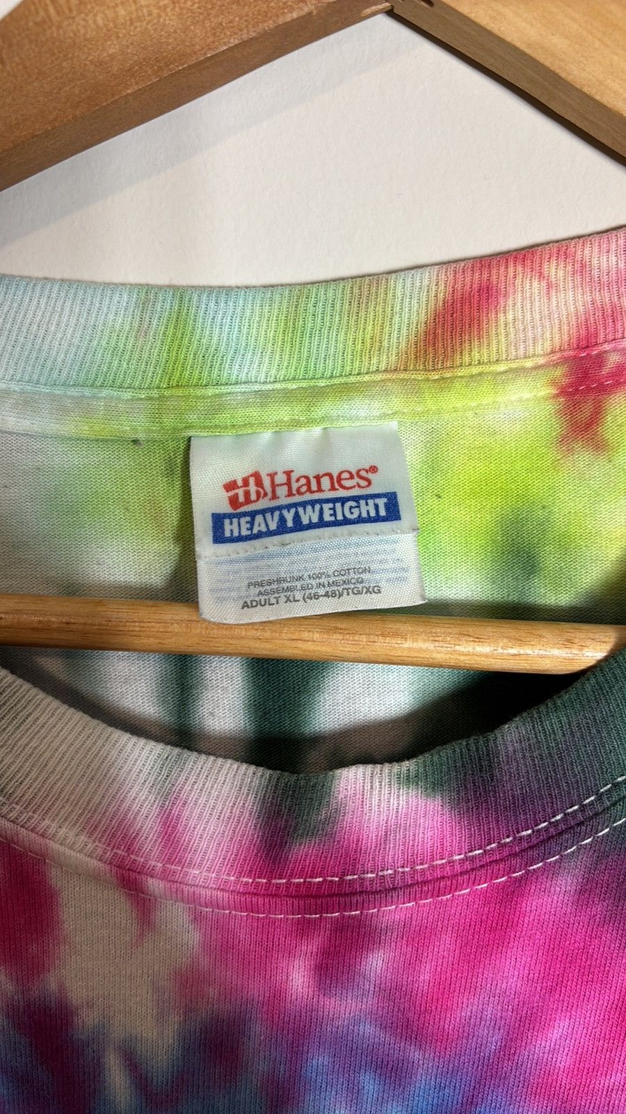 Band Tees × Vintage Vintage Tie Dye Shirt Size US XL / EU 56 / 4 - 3 Thumbnail