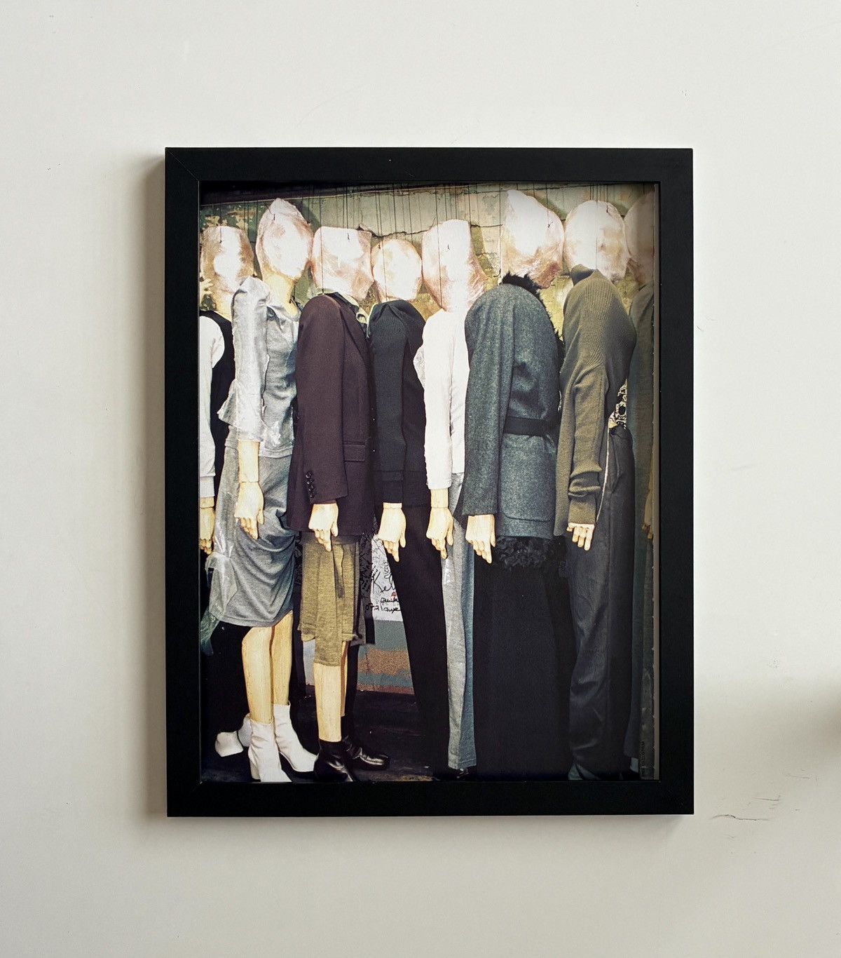 Maison Margiela Maison Martin Margiela rare archive photo framed poster 9x11 Size ONE SIZE - 1 Thumbnail