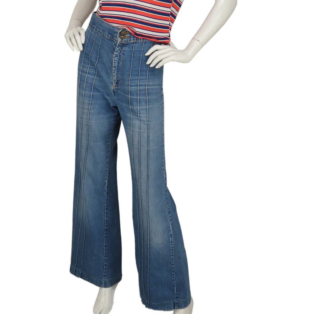 Levi's Vintage Levi's Orange Tab Flare Bell Bottom Jeans W28 L31 Size 28" / US 6 / IT 42 - 1 Thumbnail