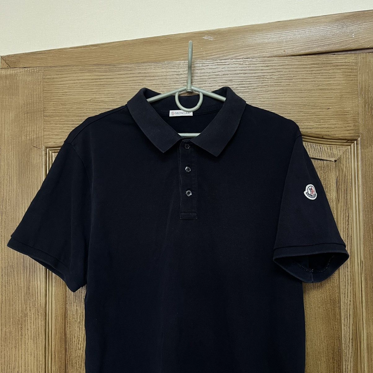 Moncler Moncler Polo T-Shirt Size US L / EU 52-54 / 3 - 3 Thumbnail