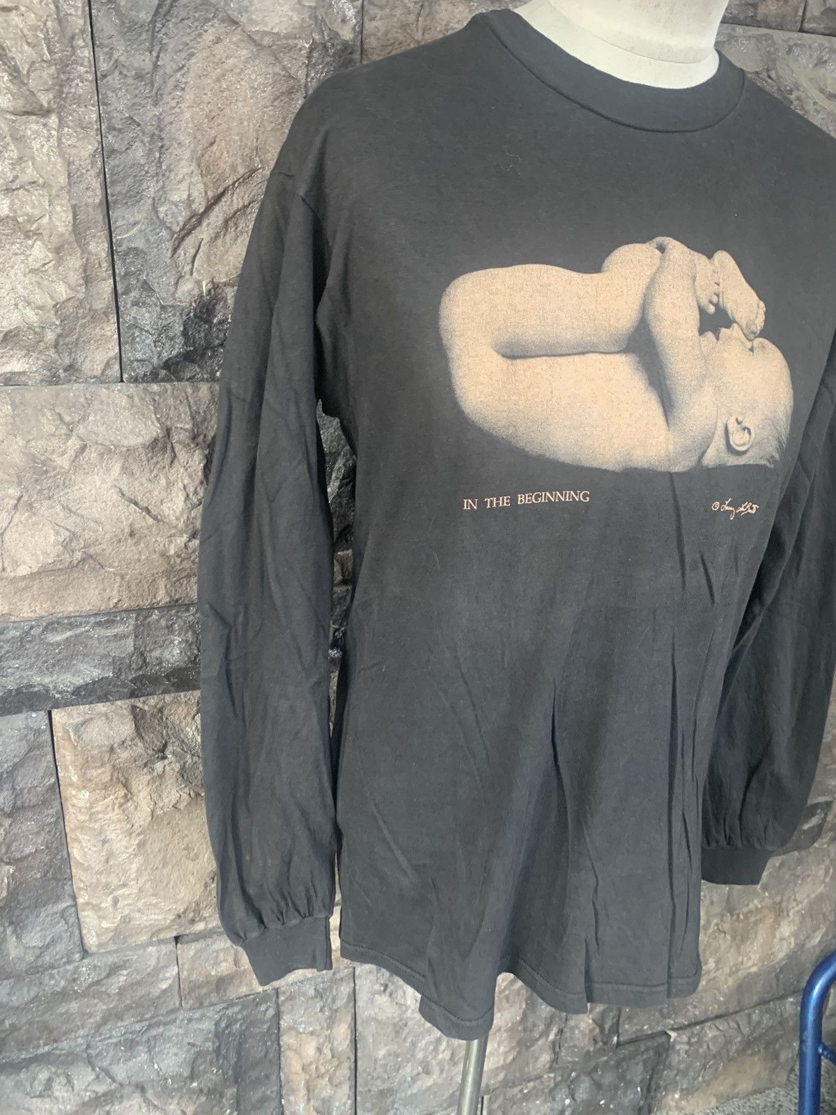Vintage Vintage 90s Larry Labonte Art / Artwork Baby Graphics Tees Size US M / EU 48-50 / 2 - 5 Thumbnail
