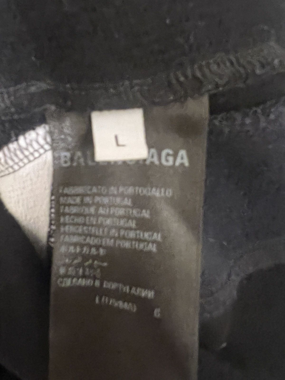 Balenciaga Balenciaga 3B White/Black Sweat Shorts Size US 38 / EU 54 - 6 Thumbnail