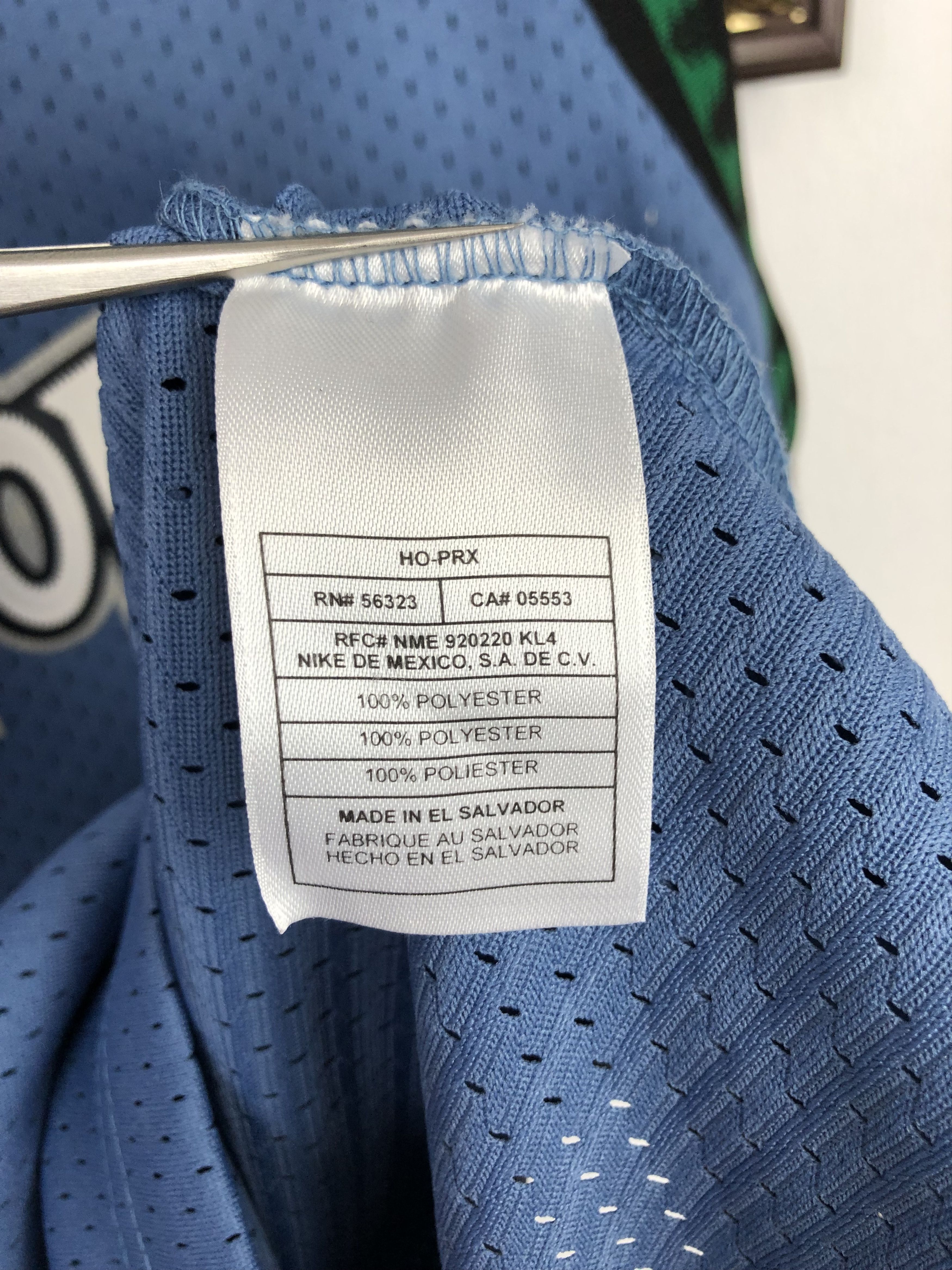 Nike Vintage Nike Minnesota Timberwolves Garnett #21 Nike NBA Size US XL / EU 56 / 4 - 7 Thumbnail