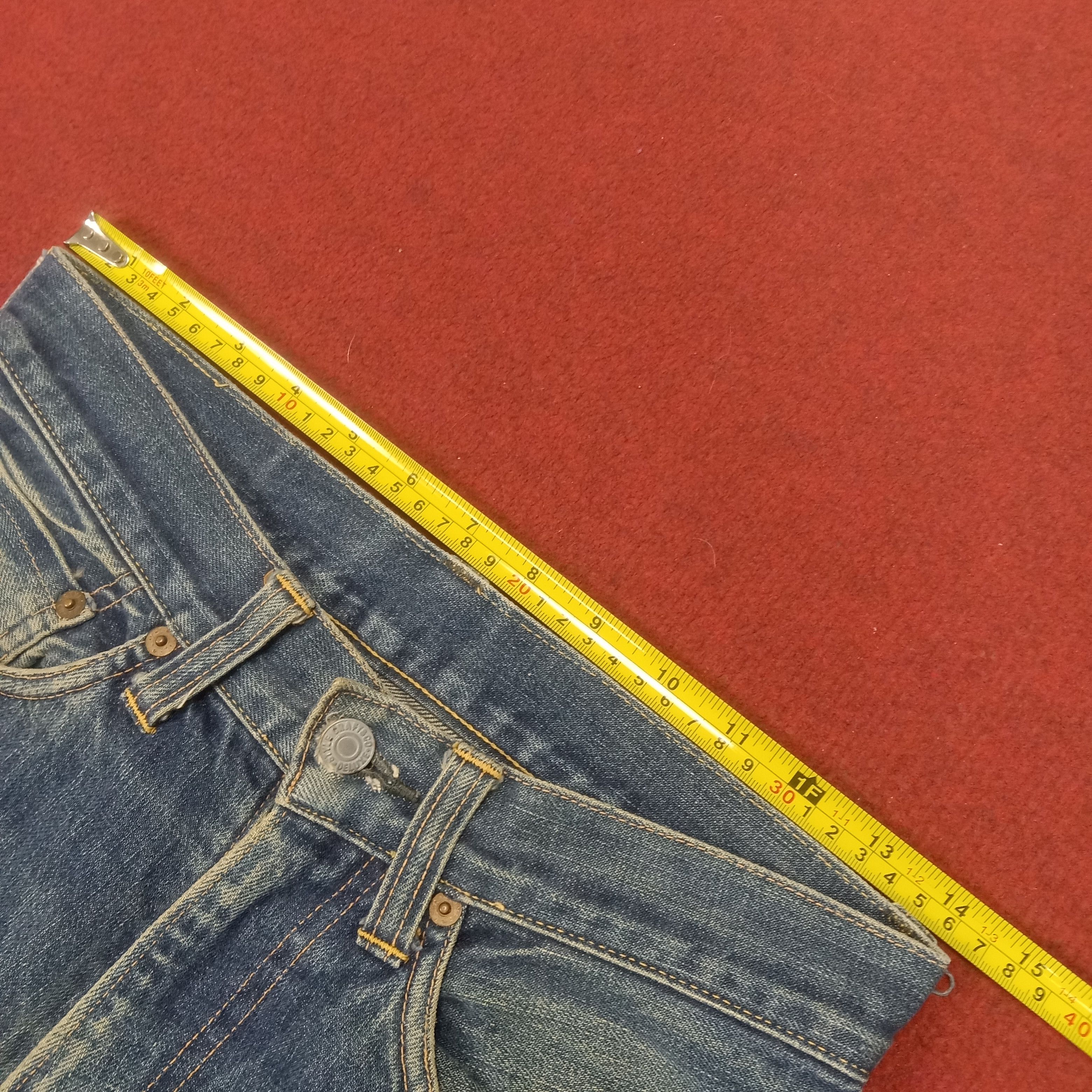 Japanese Brand × Vintage Evis Jeans Japanese Brand Streetwear Custom Daicock Size US 28 / EU 44 - 7 Thumbnail