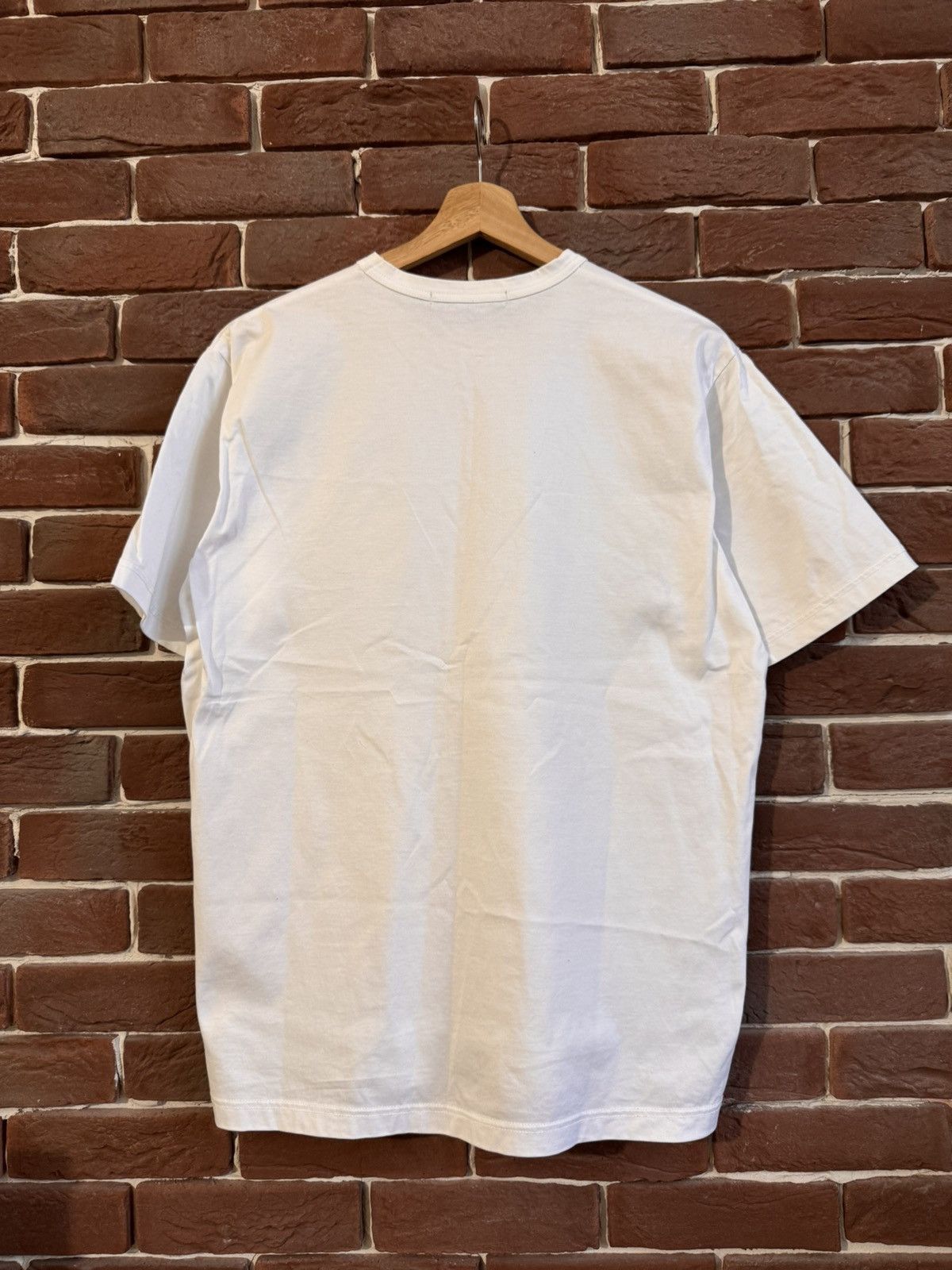 Comme des Garcons SHIRT × Japanese Brand × Junya Watanabe CDG Junya Watanabe Civilization T shirt Japanese Hype L Whit Size US L / EU 52-54 / 3 - 2 Thumbnail