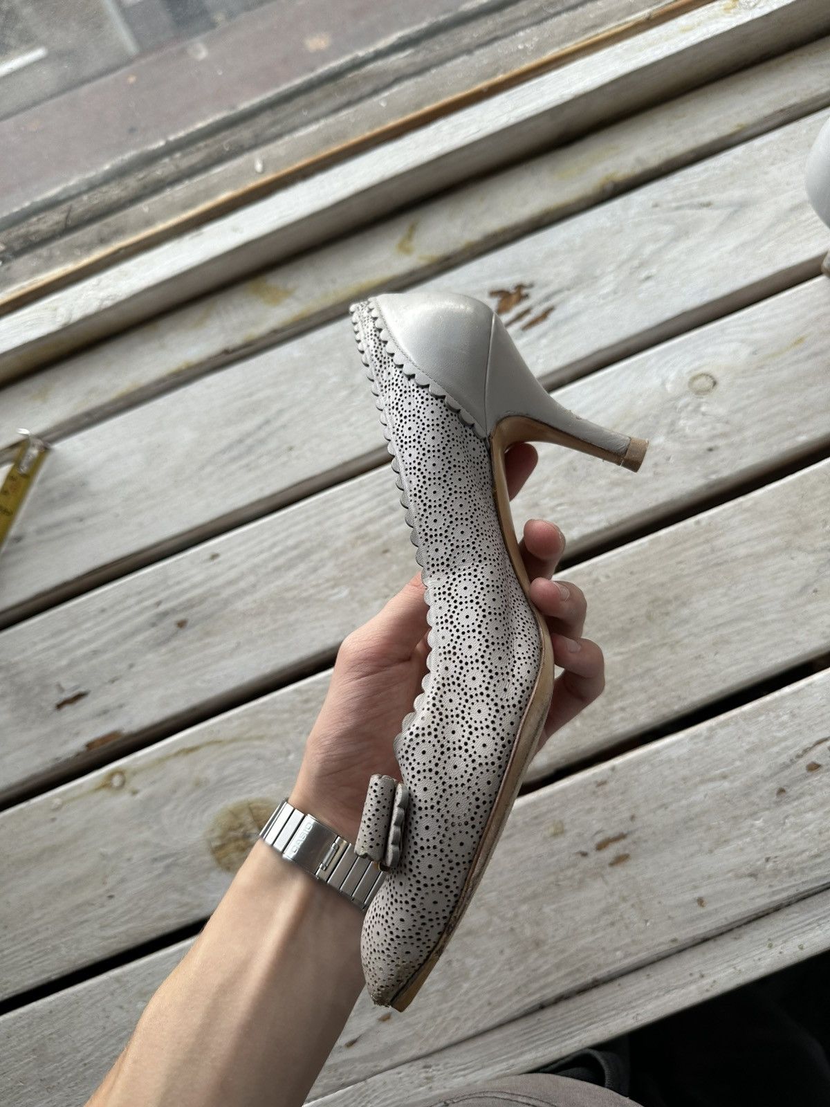 Salvatore Ferragamo RARE❗️Salvatore Ferragamo Women Shoes flats heels Size US 8 / IT 38 - 4 Thumbnail
