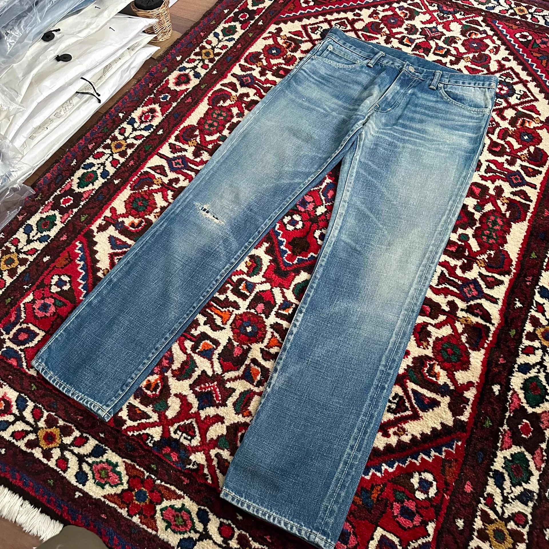 Visvim visvim 16ss 04d10 yellow mud wash 9.5/10 w32l30 jeans Size US 32 / EU 48 - 5 Thumbnail