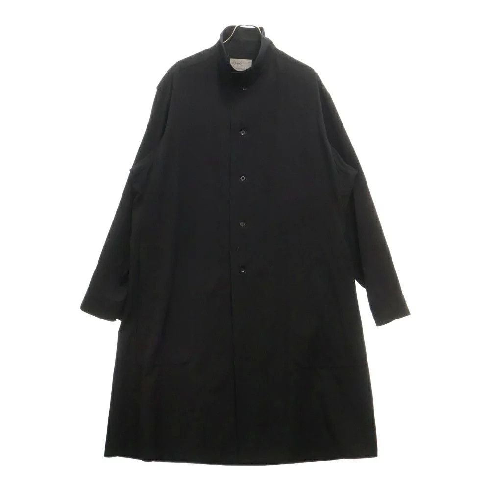 Yohji Yamamoto Yohji Yamamoto POUR HOMME14AW/Stand collar/Shirt blouse Size US XL / EU 56 / 4 - 1 Thumbnail