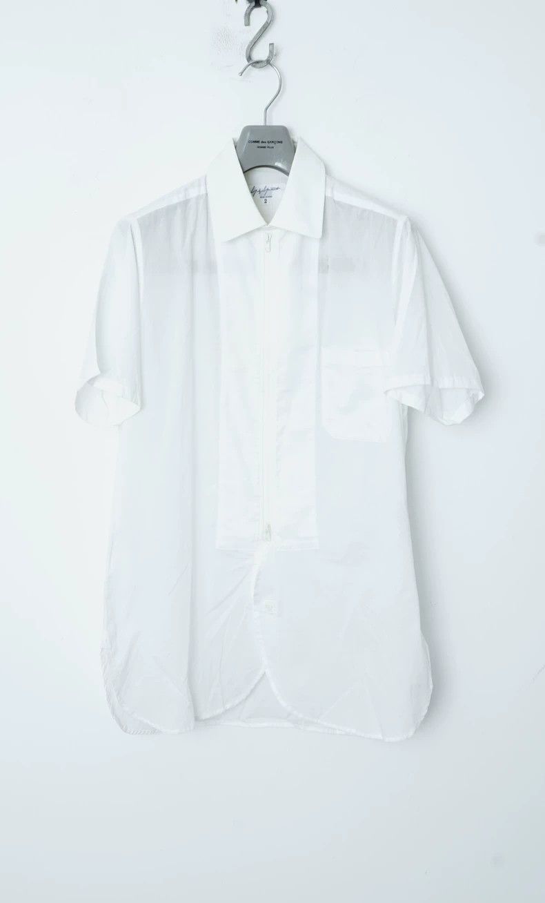 Yohji Yamamoto Yohji Yamamoto Short Sleeve Shirt - dmc Size US M / EU 48-50 / 2 - 1 Thumbnail