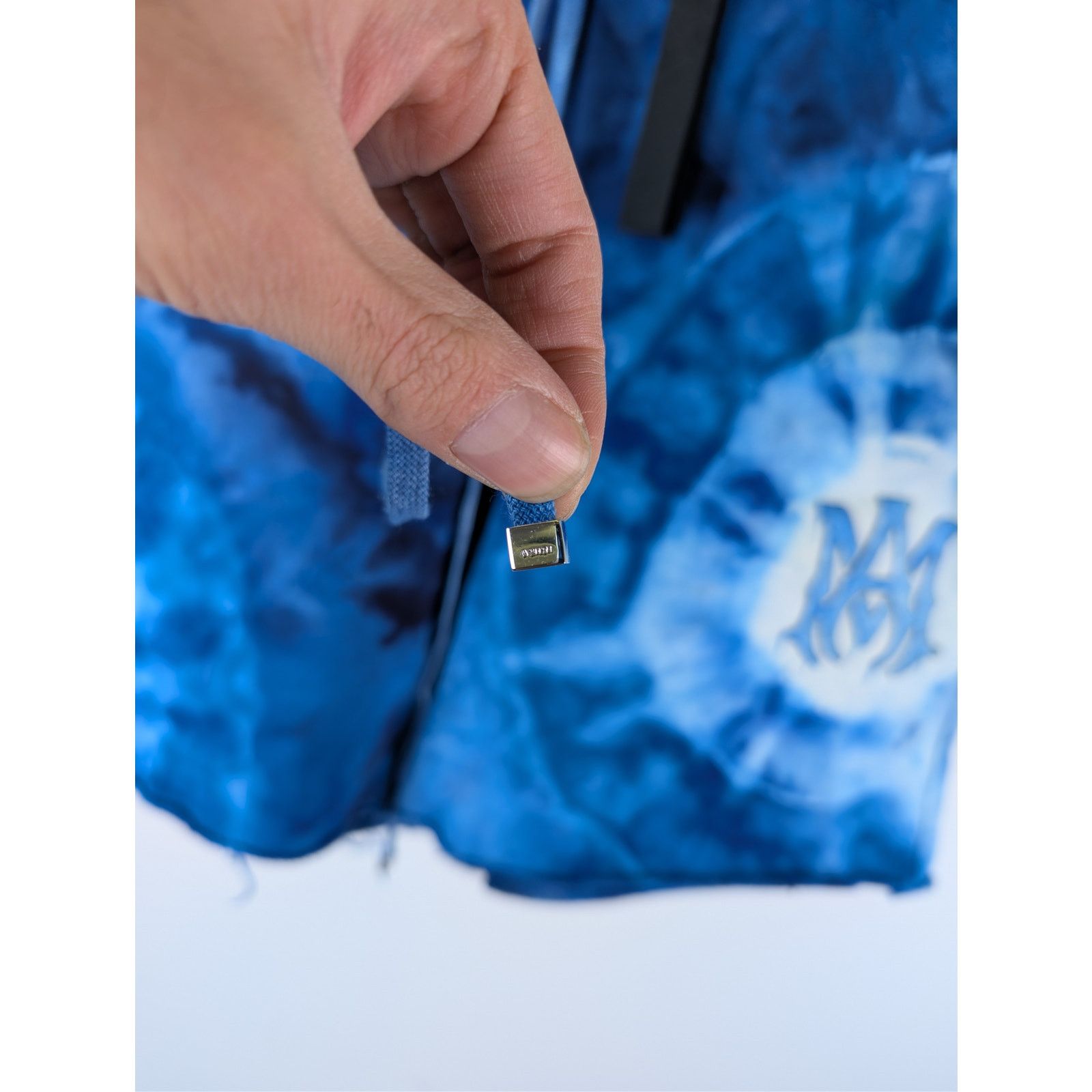 Amiri o1rshd1 Tie Dye MA Sweatshort Shorts in Blue XL Size US 36 / EU 52 - 9 Thumbnail