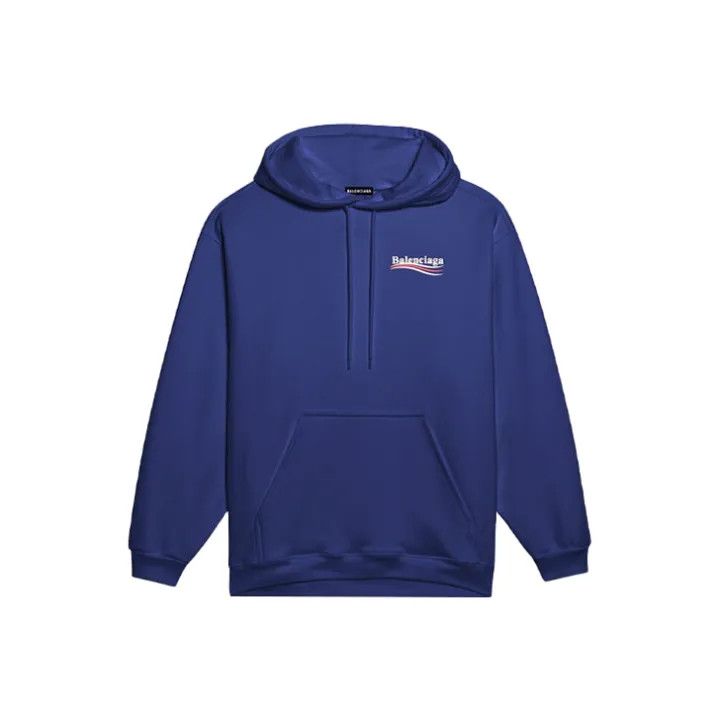 Balenciaga Balenciaga Logo Print Hooded Sweatshirt for Men Size US M / EU 48-50 / 2 - 1 Thumbnail
