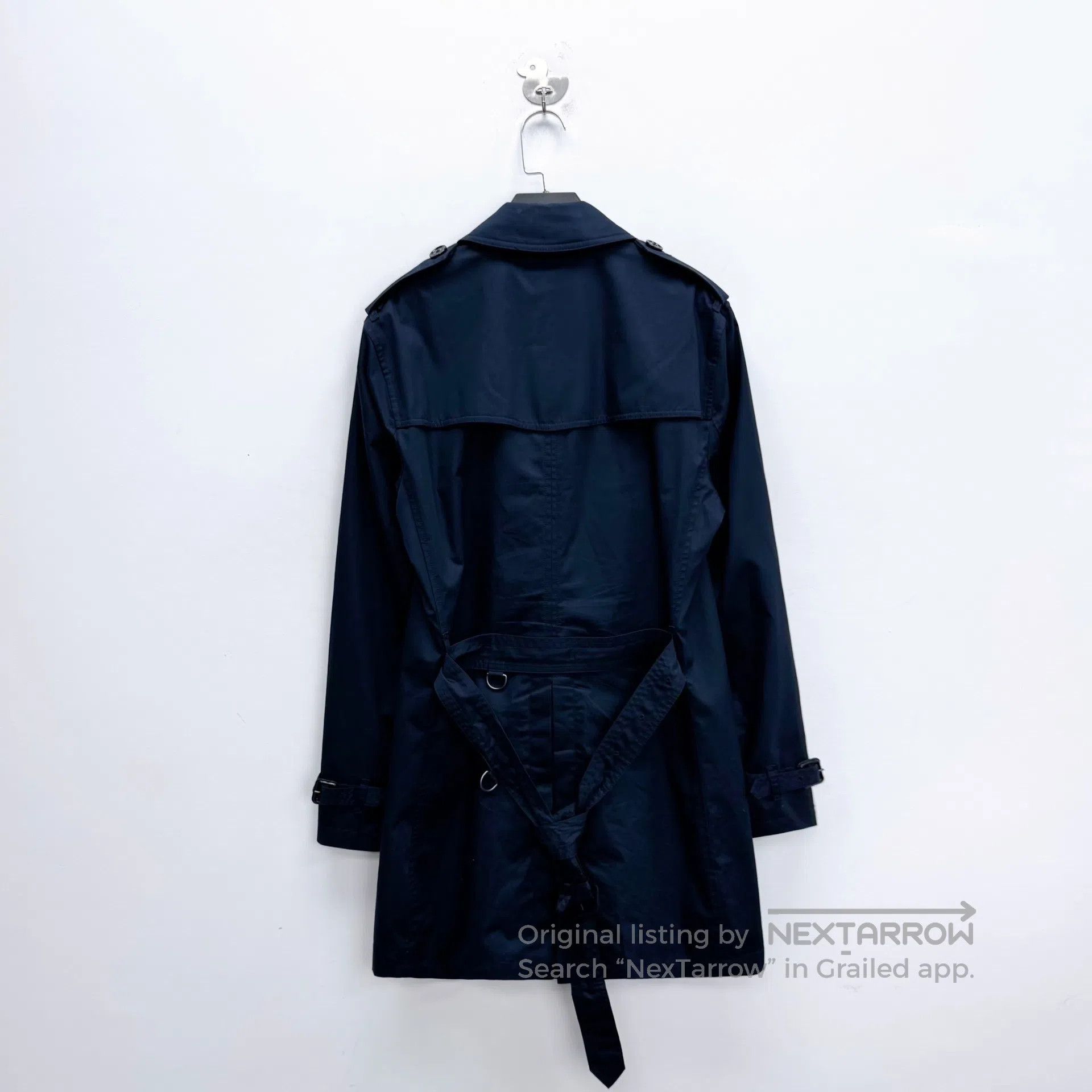Burberry Burberry Dark pattern B-letter logo printed belted trench Size US M / EU 48-50 / 2 - 2 Thumbnail