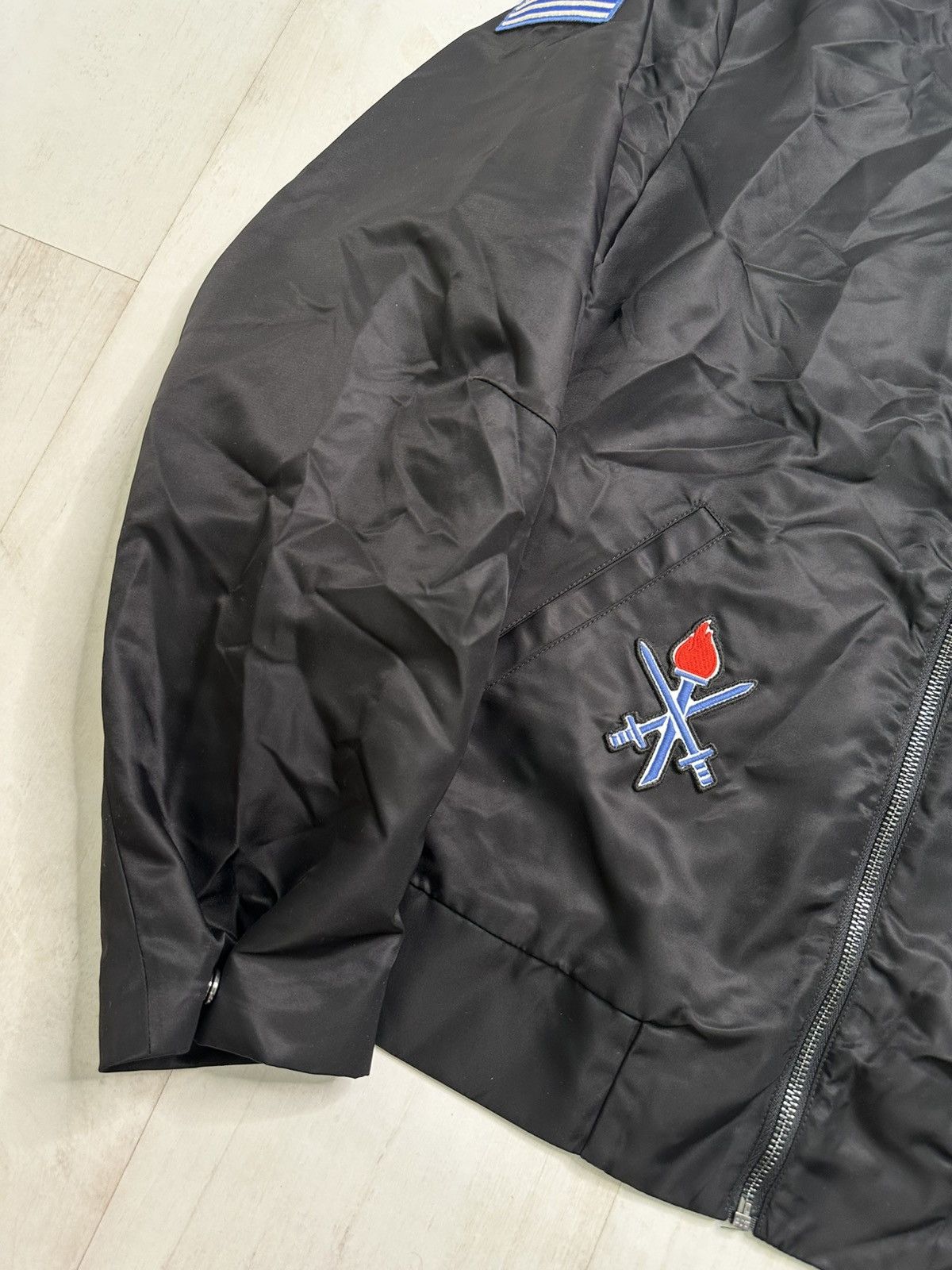 Opening Ceremony rose black jacket