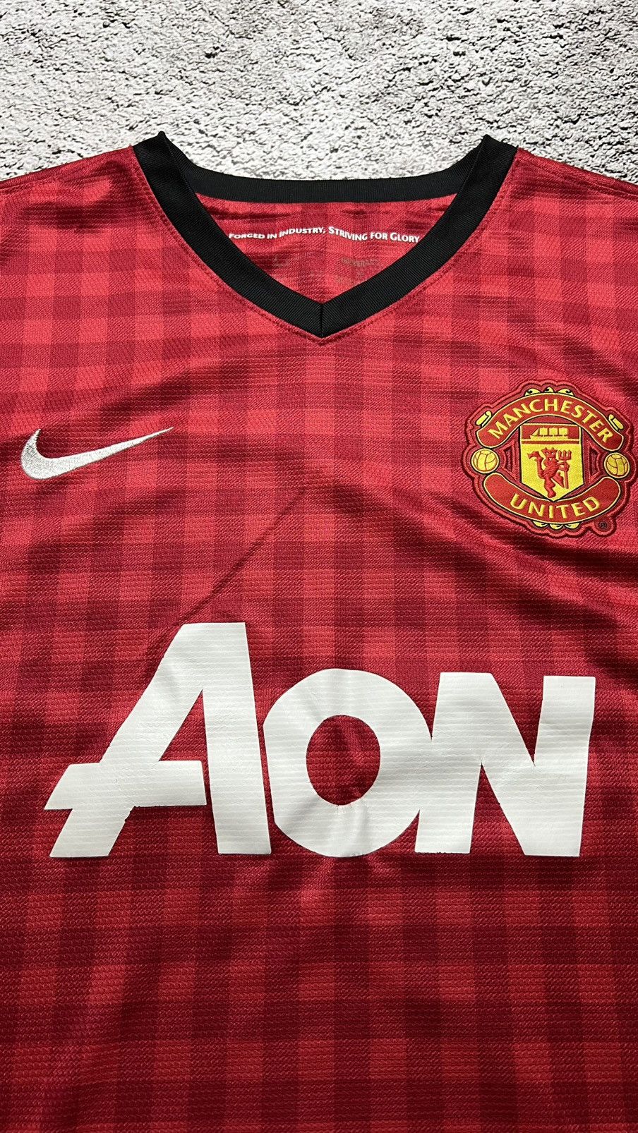 Nike 2012-2013 Manchester United nike AON Jersey Size US XL / EU 56 / 4 - 3 Thumbnail