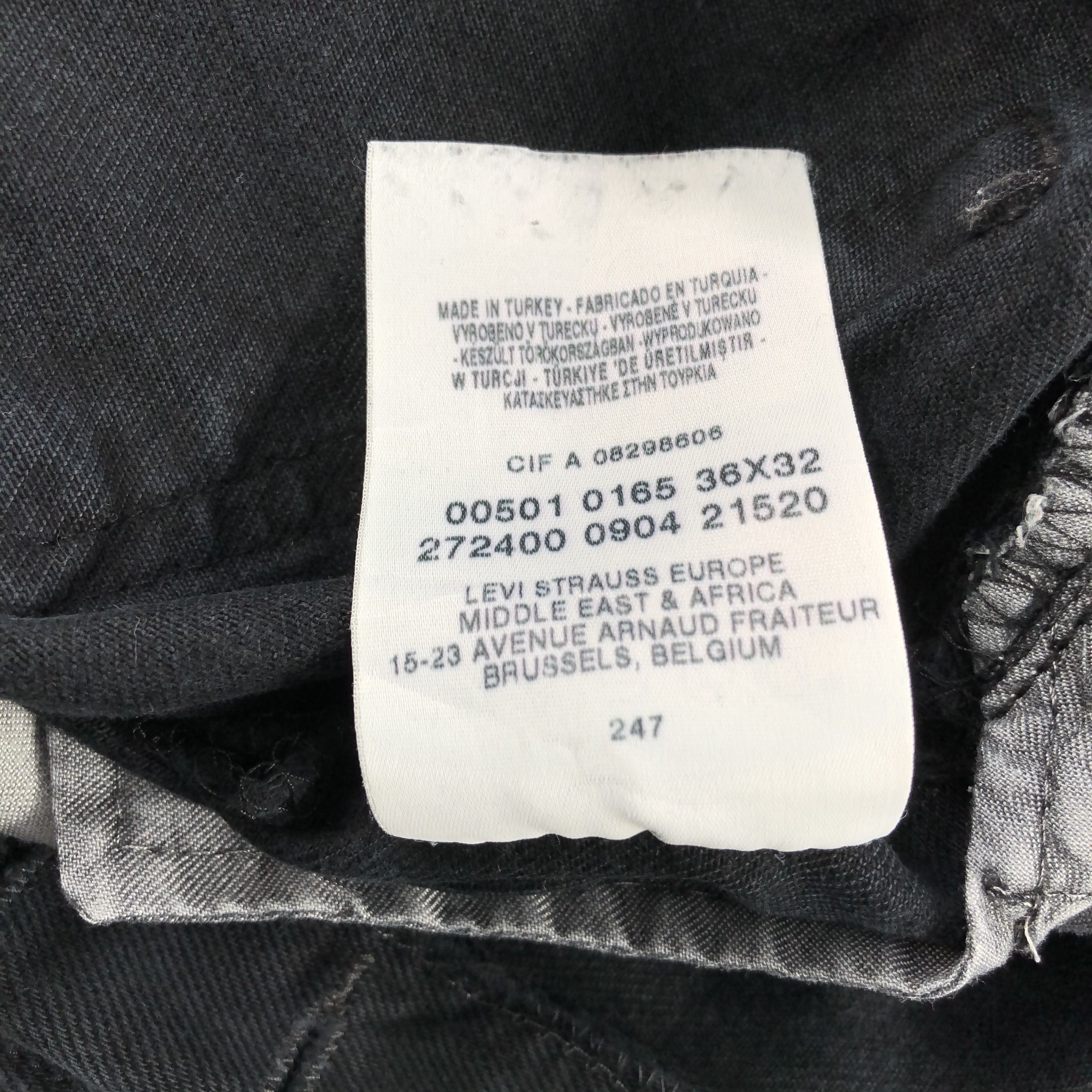 Levi's × Vintage Vintage 90s Distress Levis 501 Jeans-JM1515 Size US 36 / EU 52 - 12 Thumbnail