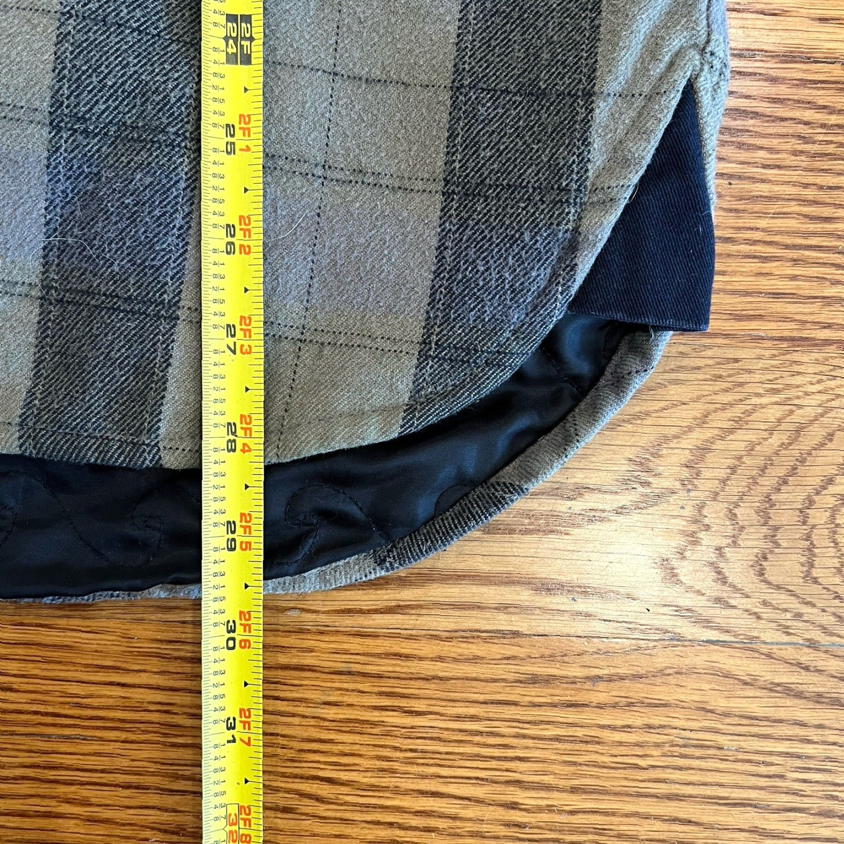 Vintage Levitate Flannel Shirt Mens Medium Blue Striped Overshirt Button-Up Long Sleeve Pockets All Seasons Heavyweight Casual Autumn Winter Spring Summer Size US M / EU 48-50 / 2 - 7 Thumbnail
