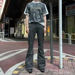 Vintage Fujiwara x Maki Camo Cargo Wide Leg Baggy Cargo Shorts Size US 32 / EU 48 - 8 Thumbnail