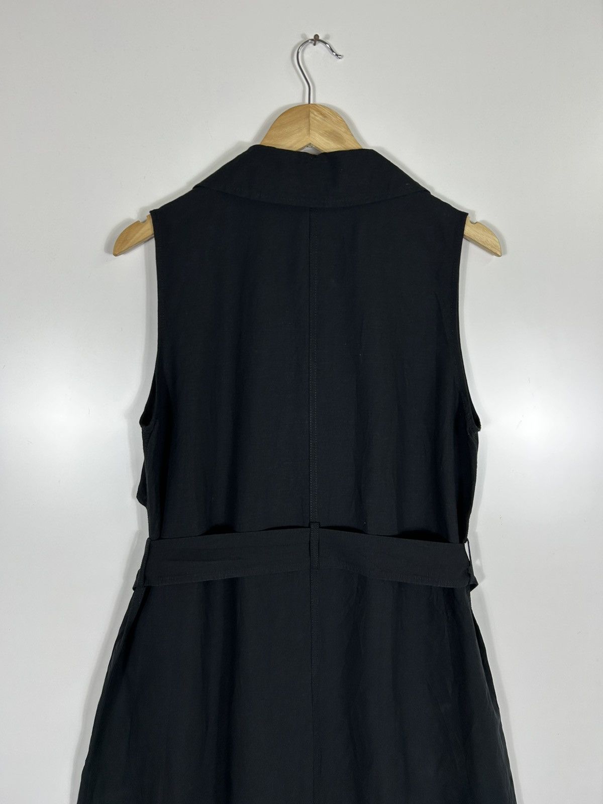 JW Anderson × Japanese Brand × Uniqlo 🔥JW.Anderson Uniqlo Button Sleeveless Maxi Dresses Size L / US 10 / IT 46 - 16 Thumbnail