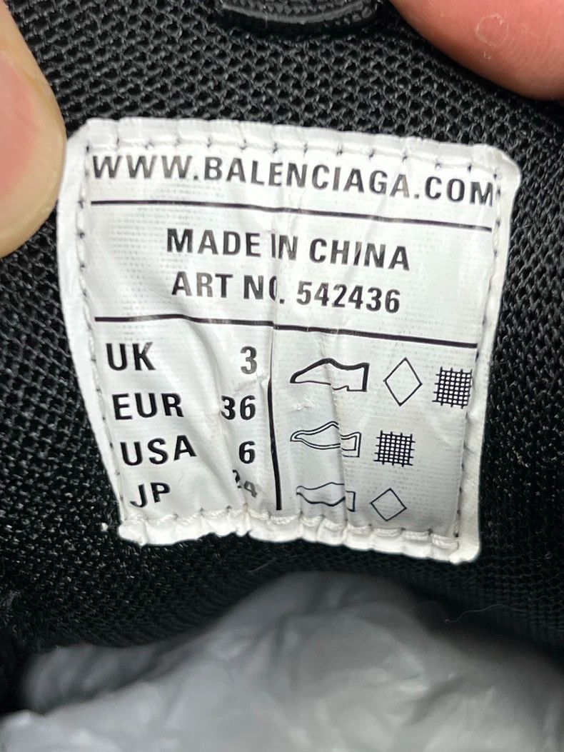 Balenciaga Balenciaga Pink Track Sneakers Size 36-2506 Size US 5 / EU 37 - 6 Thumbnail