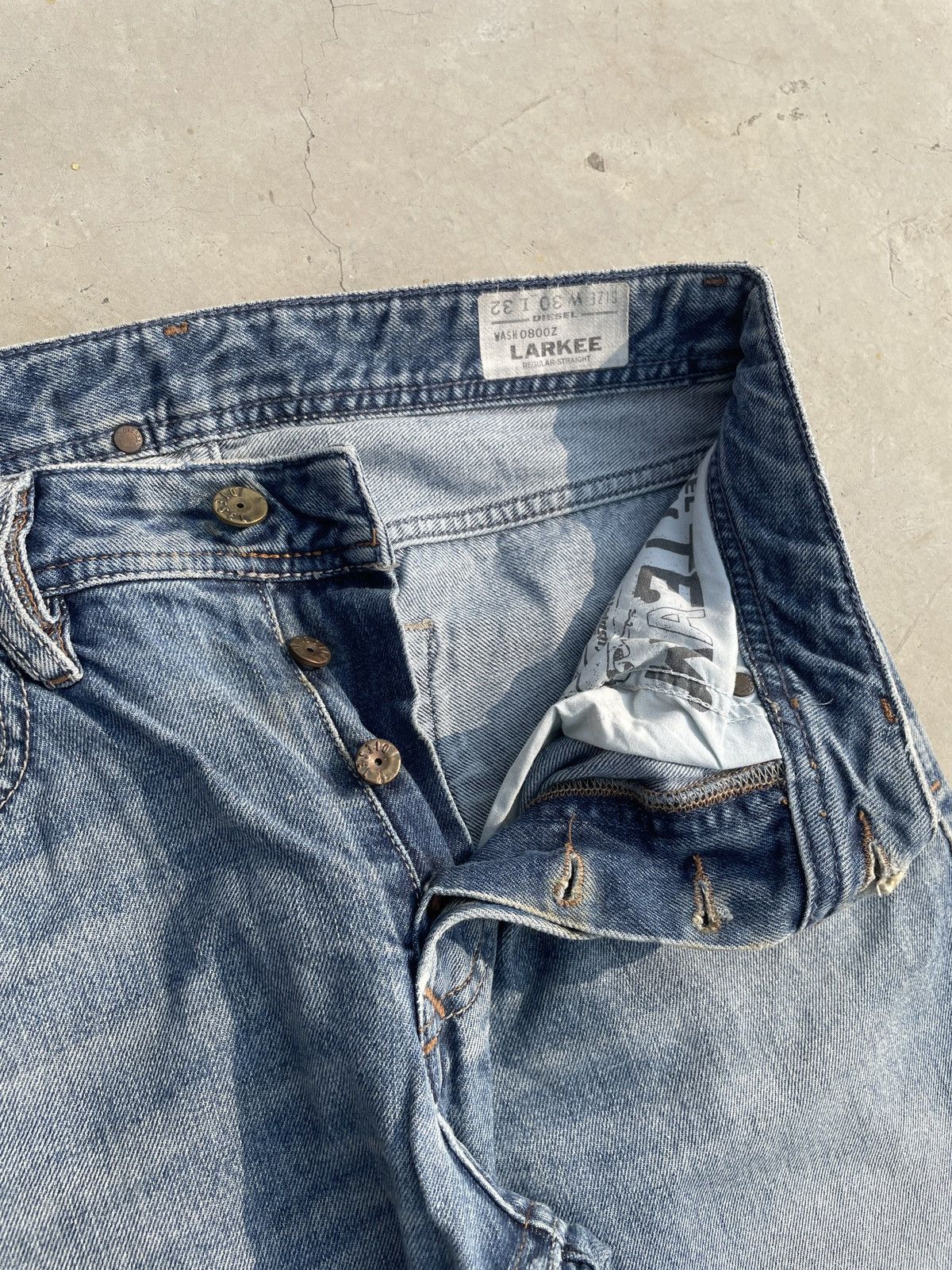 Diesel Vintage Diesel Industry Denim division jean Size US 32 / EU 48 - 8 Thumbnail