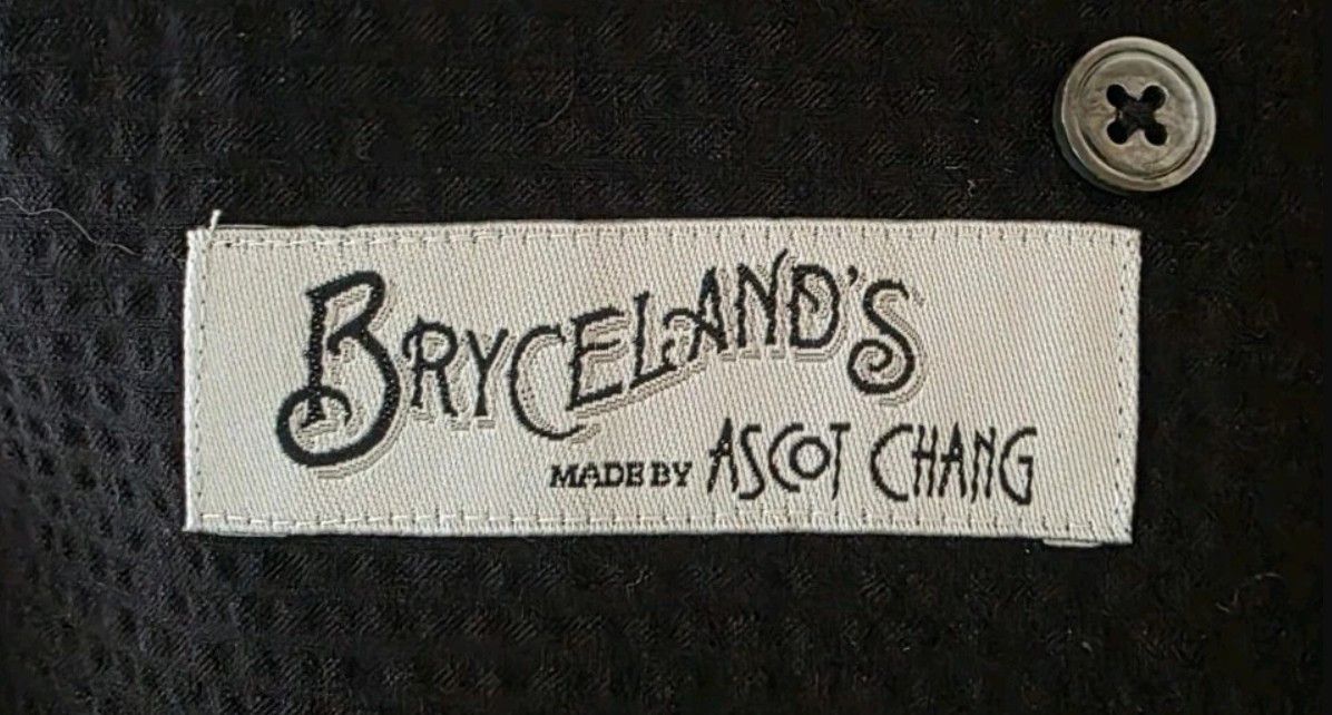 Bryceland's Bryceland's Black Seersucker Cabana Shirt Ascot Chang Size US XL / EU 56 / 4 - 4 Thumbnail