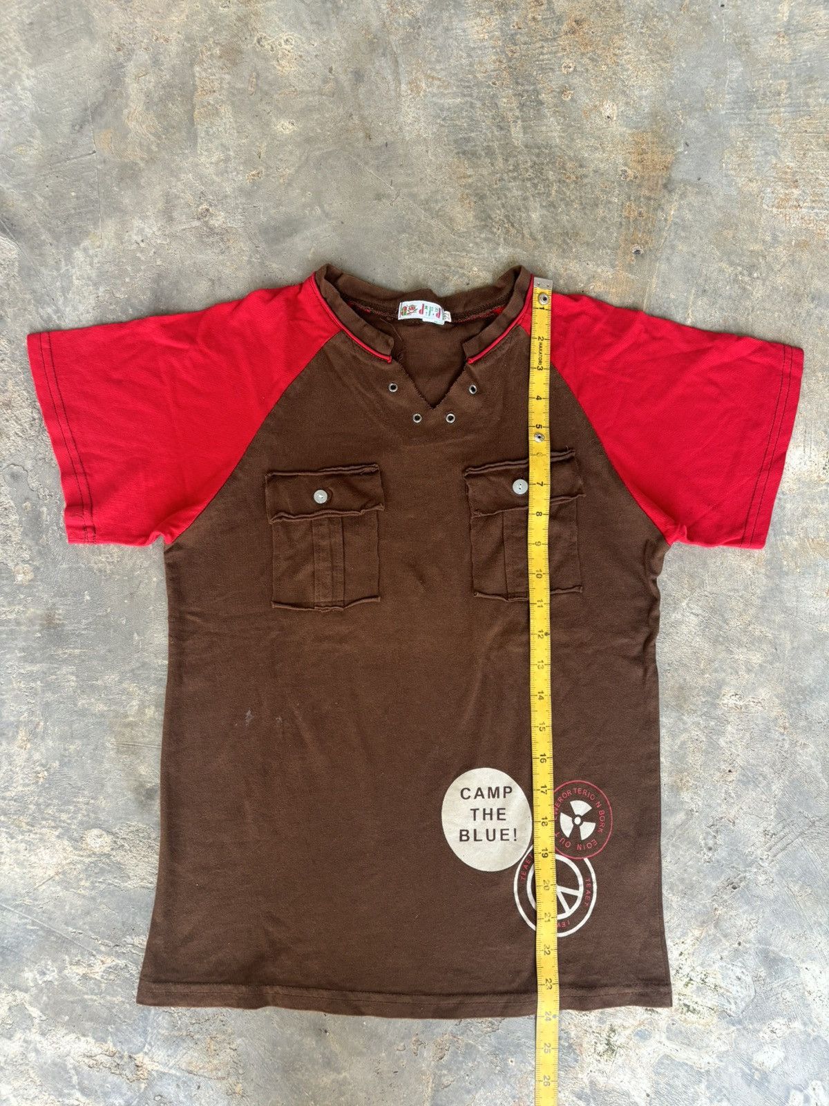 Hysteric Glamour Y2k Double Pocket Ifsix Punk Style Tshirt Size US M / EU 48-50 / 2 - 11 Thumbnail