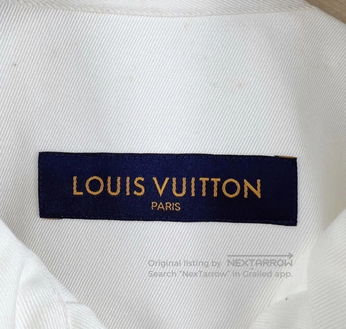 Louis Vuitton White Graphic Short Sleeve Shirt. Size US S / EU 44-46 / 1 - 4 Thumbnail