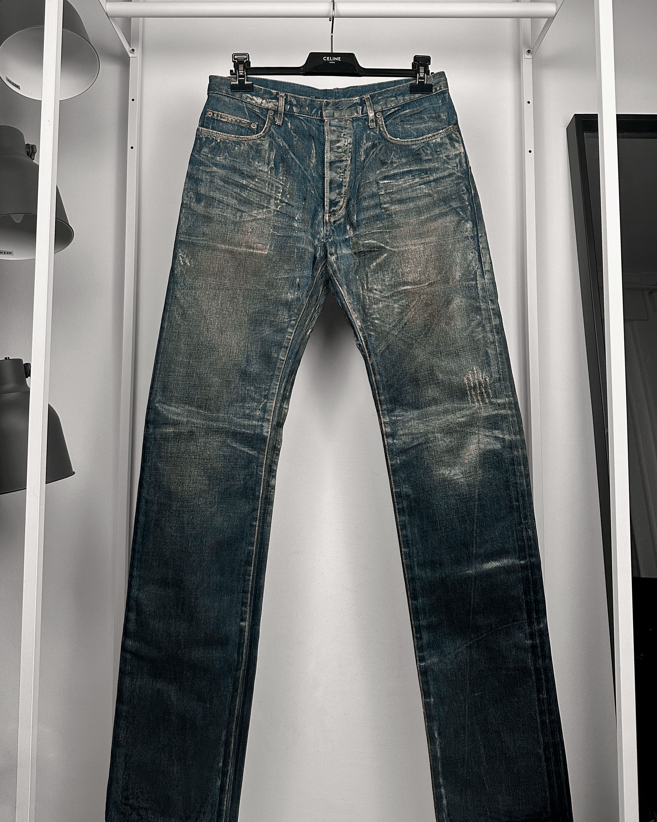 Dior Homme Waxed Luster Jeans