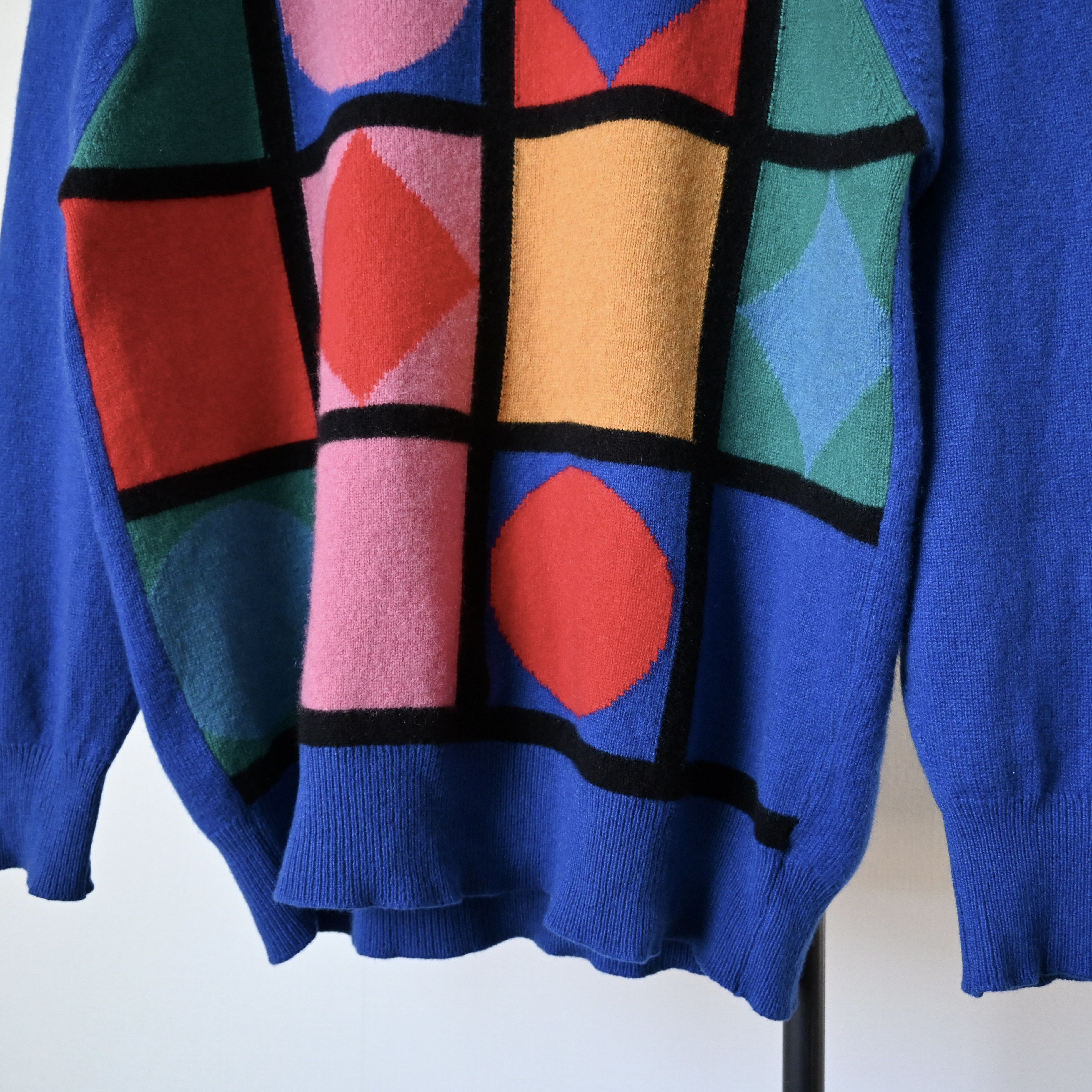 Vintage VTG 1980s Beth Brett pure cashmere sweater, made in Scotland Size US L / EU 52-54 / 3 - 7 Thumbnail