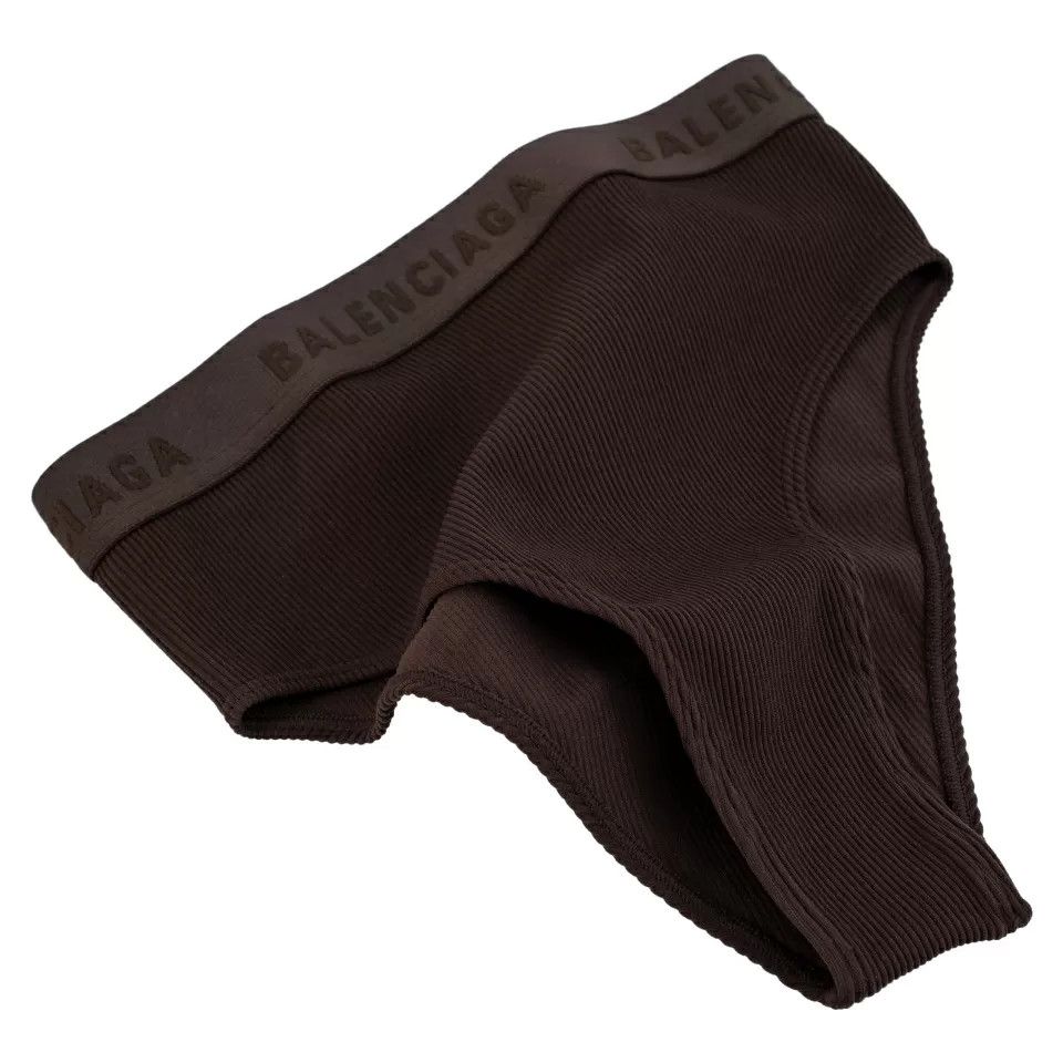 Balenciaga o1bcso1str1024 Size: 2 / Briefs in Brown Size ONE SIZE - 2 Thumbnail