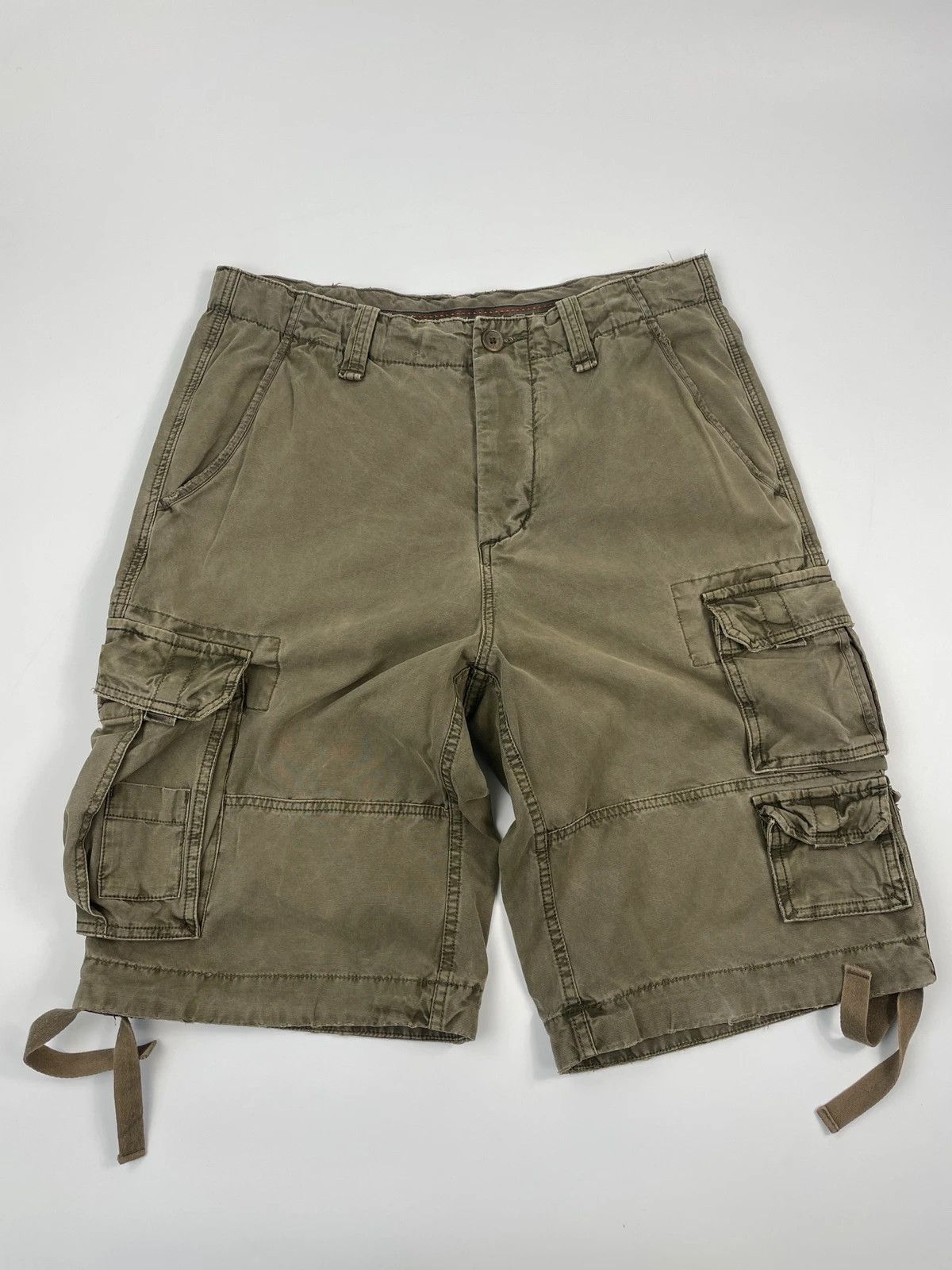 Dolce & Gabbana Dolce Gabbana FW2006 Cargo Military Short Army Khaki Green Size US 34 / EU 50 - 1 Thumbnail