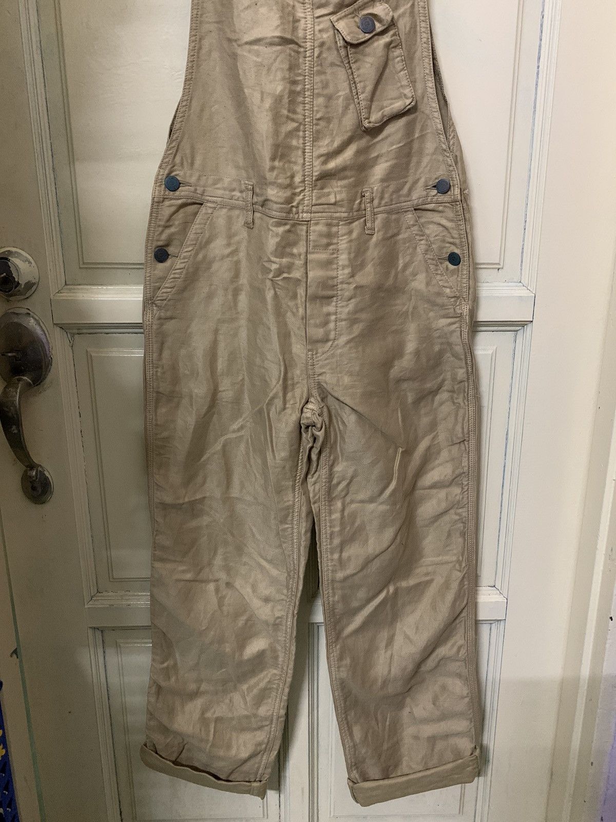 Japanese Brand Vintage 291295=Homme Overalls Pant Size US 31 - 2 Thumbnail