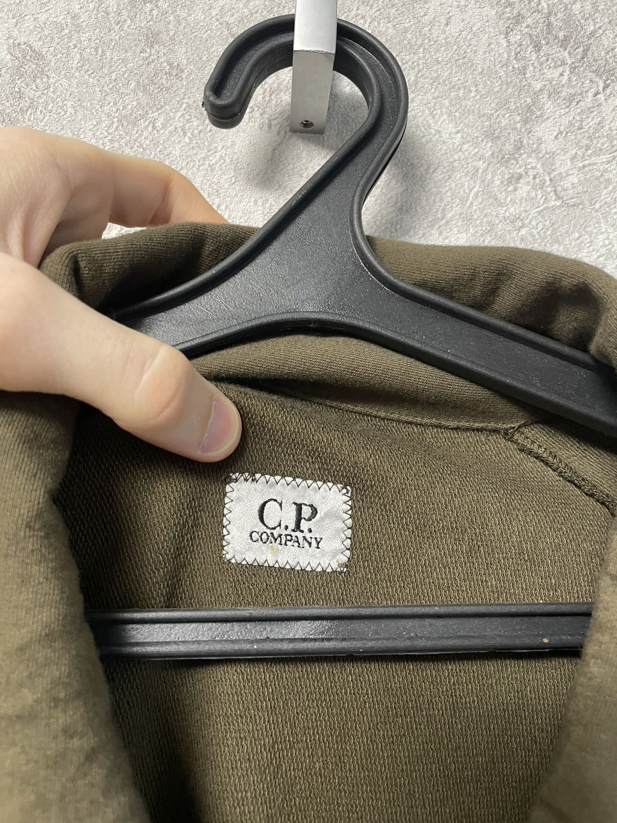 C.P. Company Vintage Style C.P. Company Olive Sweatshirt Zip Jacket Size US L / EU 52-54 / 3 - 9 Thumbnail