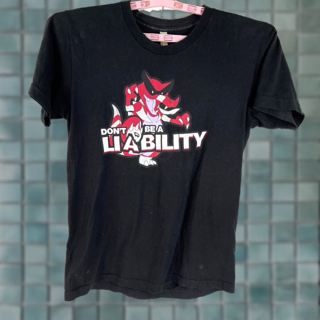 American Apparel RARE UNISEX Pokémon Krokorok T Shirt Adult Size M Black Grapjic Tee Size US M / EU 48-50 / 2 - 1 Thumbnail