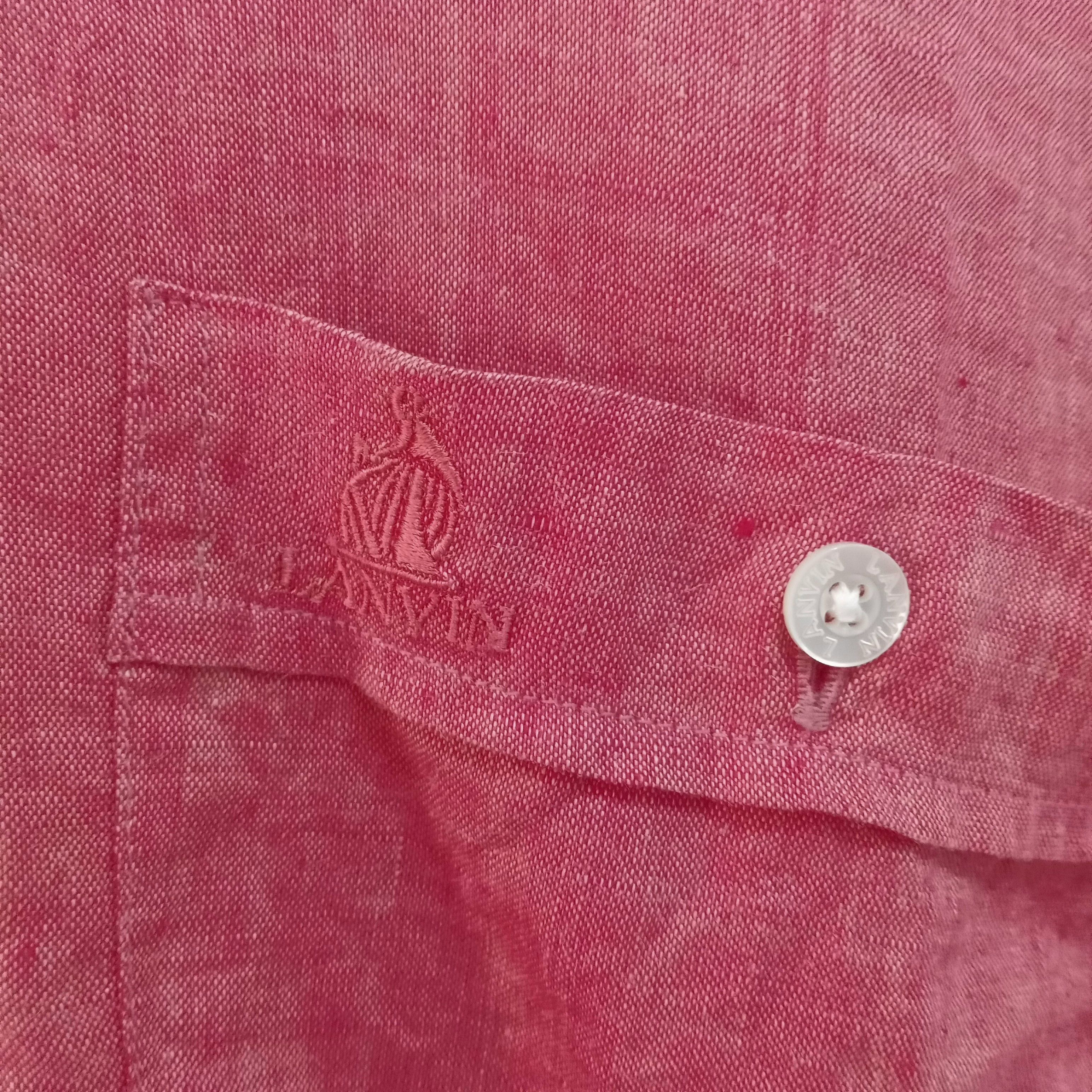 Lanvin Lanvin paris shirt open collar Size US M / EU 48-50 / 2 - 5 Thumbnail