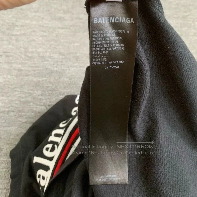 Balenciaga Balenciaga Black Coke Layered Longsleeve. Size US XXS / EU 40 - 4 Thumbnail